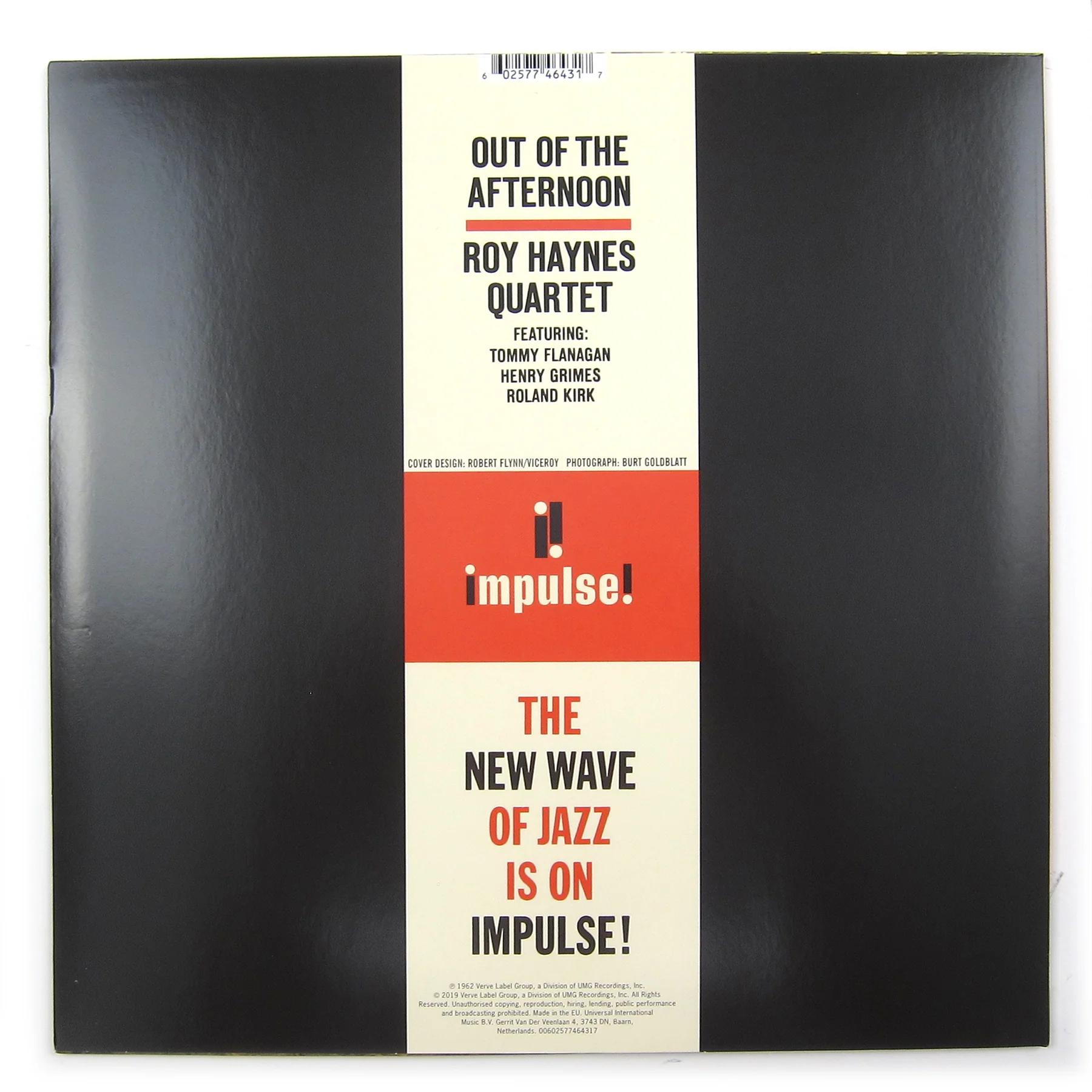 Roy Haynes Quartet: Out Of The Afternoon Vinyl LP - Image 3