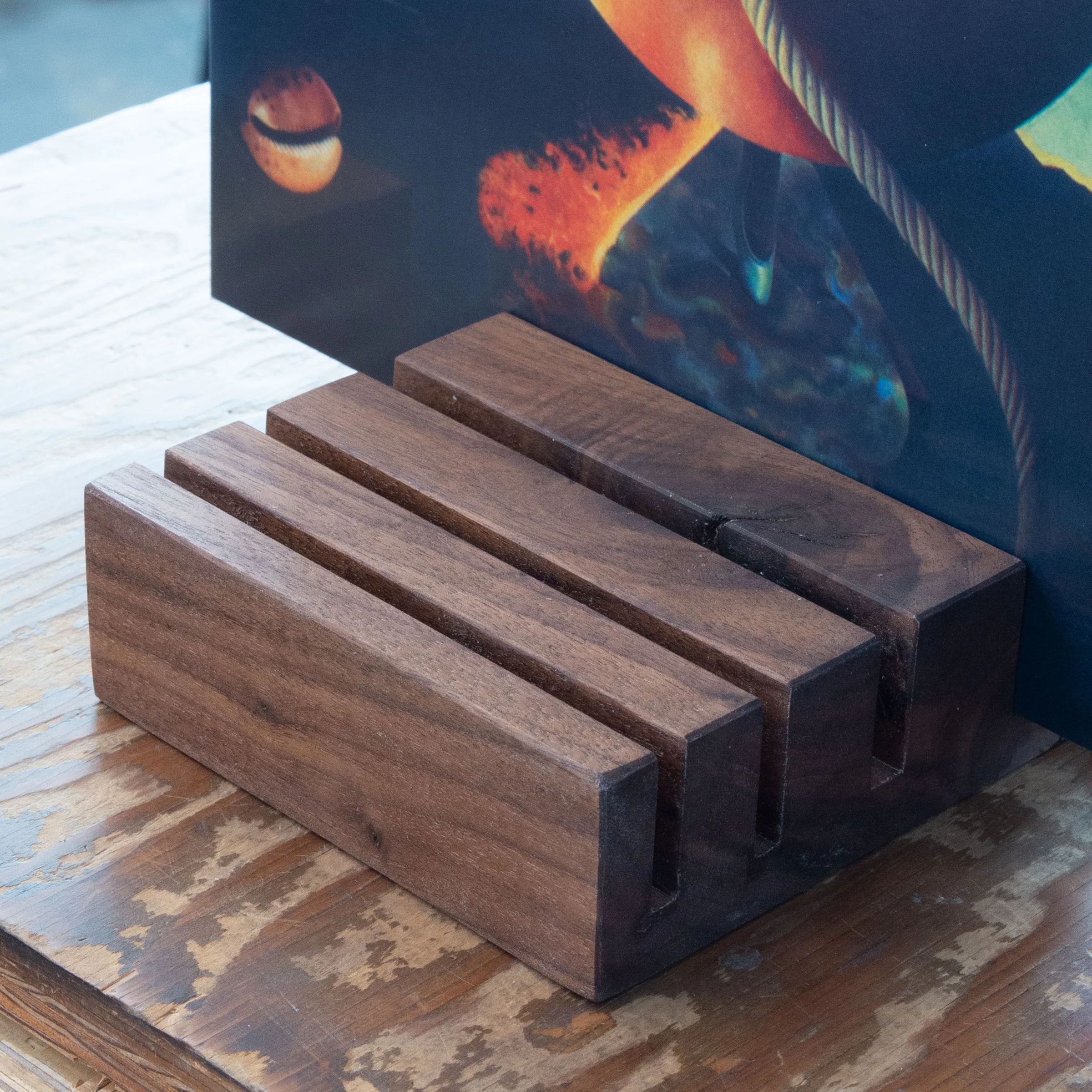 Record Supply Co.: Wood Block Record Holder - Image 5