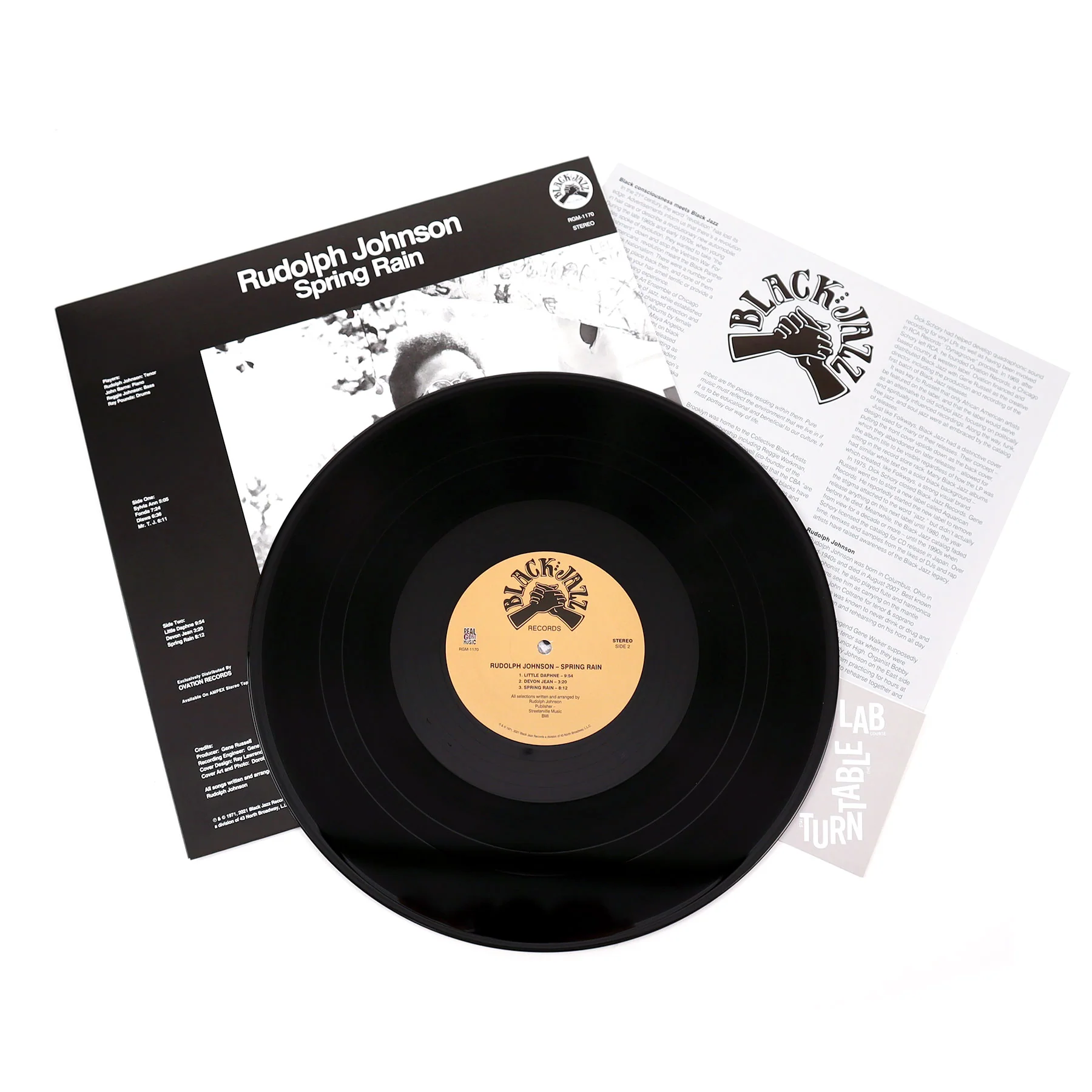 Rudolph Johnson: Spring Rain Vinyl LP - Image 2