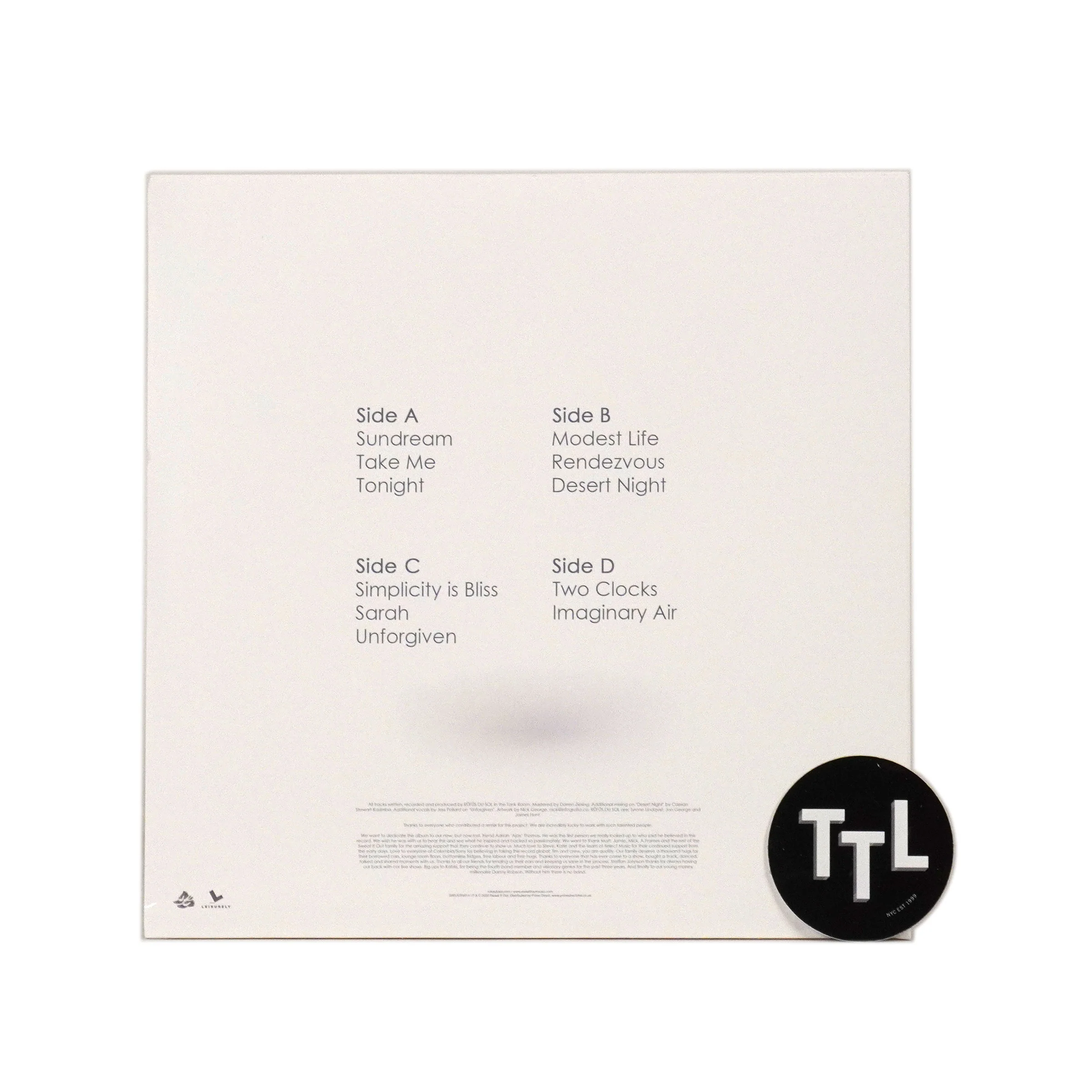 Rufus Du Sol: Atlas Vinyl 2LP - Image 3