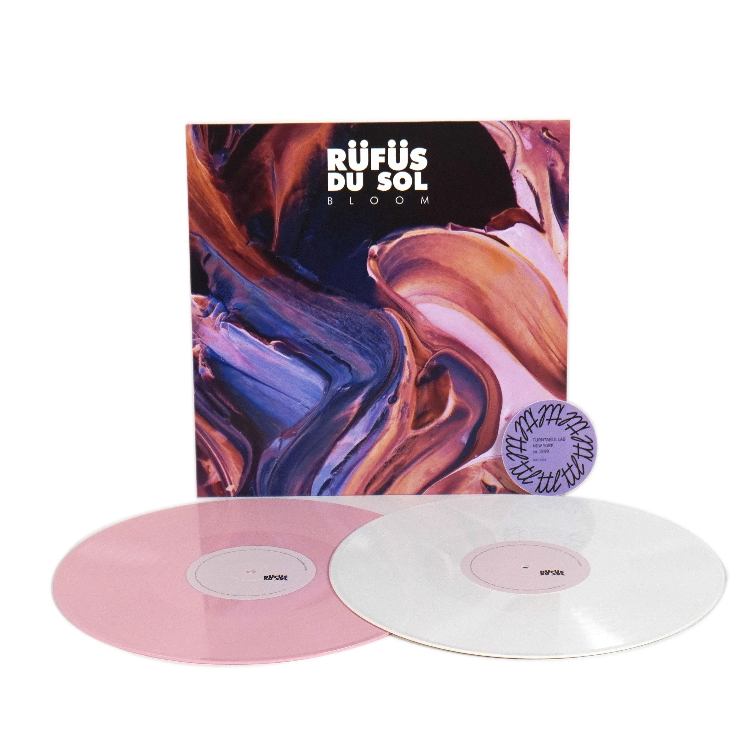 Rufus Du Sol: Bloom (180g, Pink & White Colored Vinyl) Vinyl 2LP - Image 2