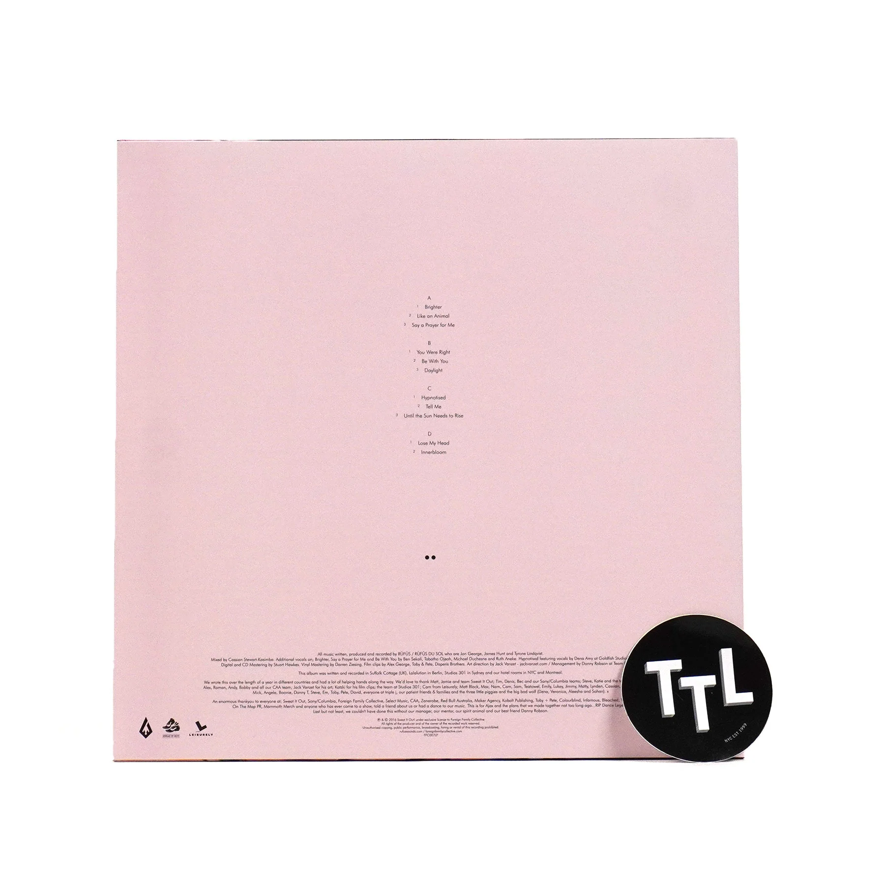 Rufus Du Sol: Bloom (180g) Vinyl 2LP - Image 3