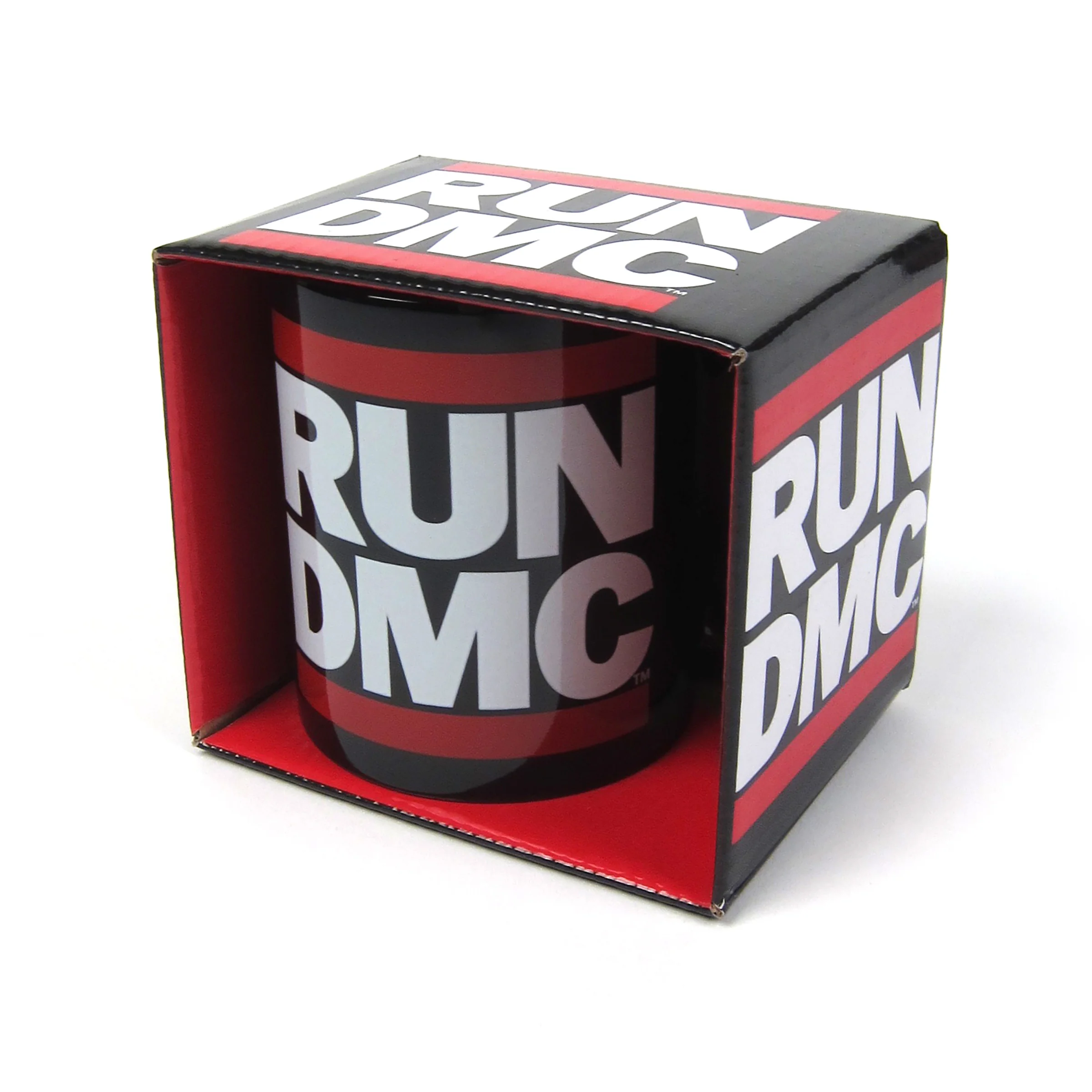 Run DMC: Box Logo Mug - Black - Image 3