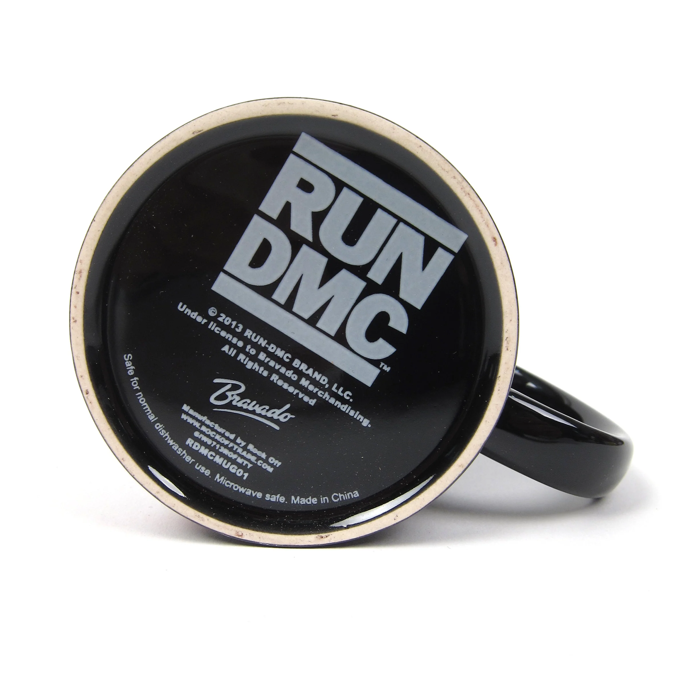 Run DMC: Box Logo Mug - Black - Image 4