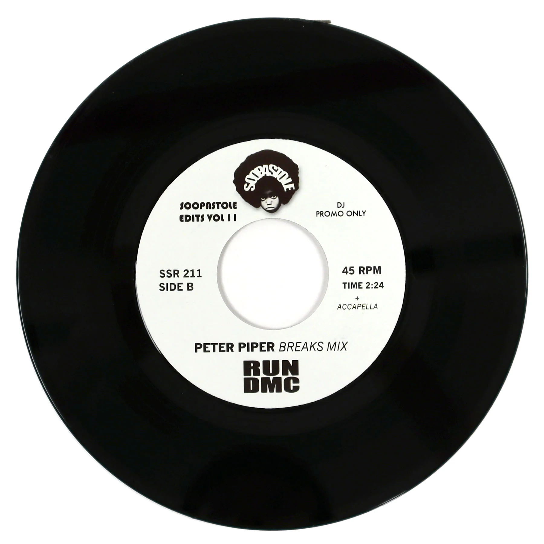 Run DMC: Peter Piper (Soopastole Edits) Vinyl 7" - Image 2