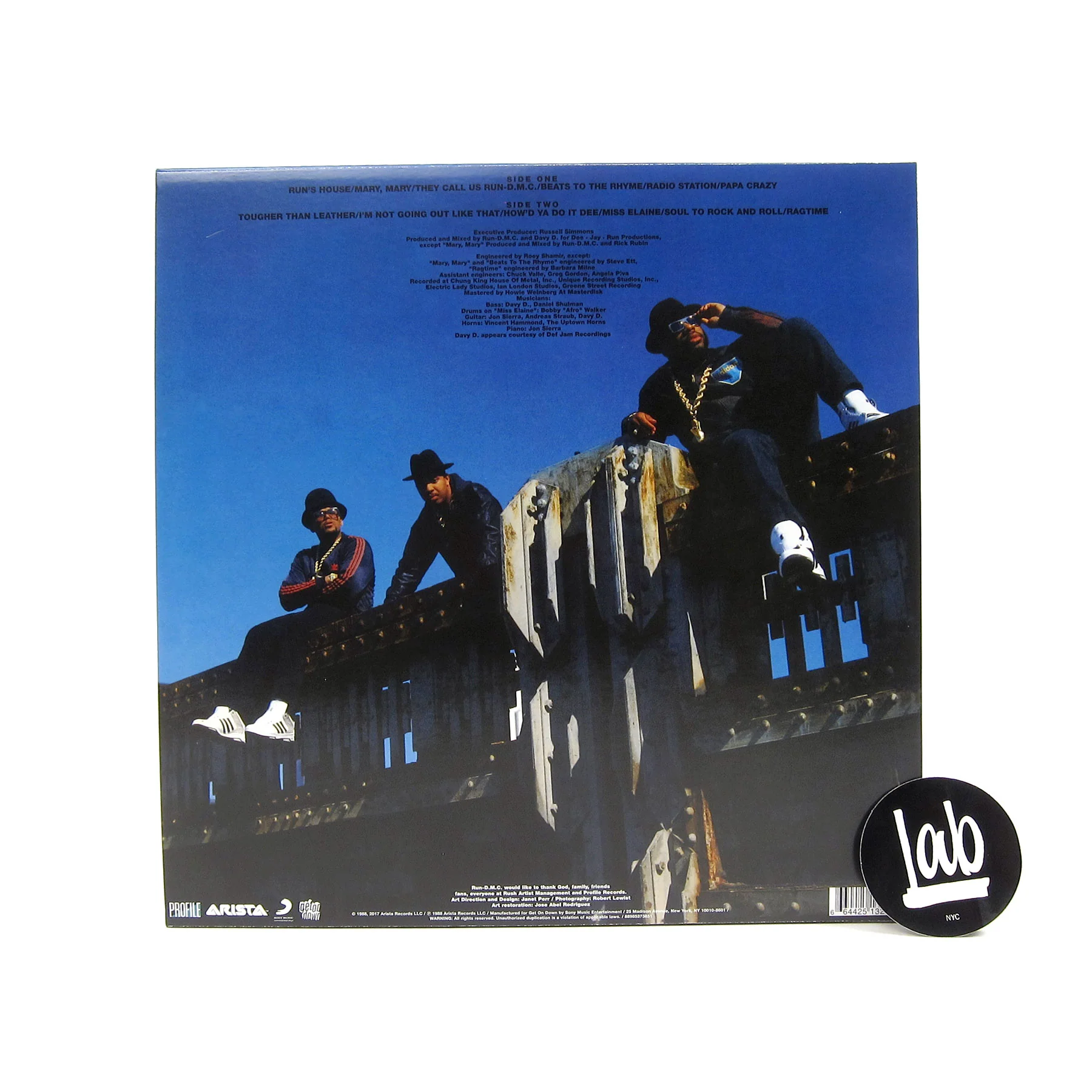 Run DMC: Tougher Than Leather (Colored Vinyl) Vinyl LP - Image 3