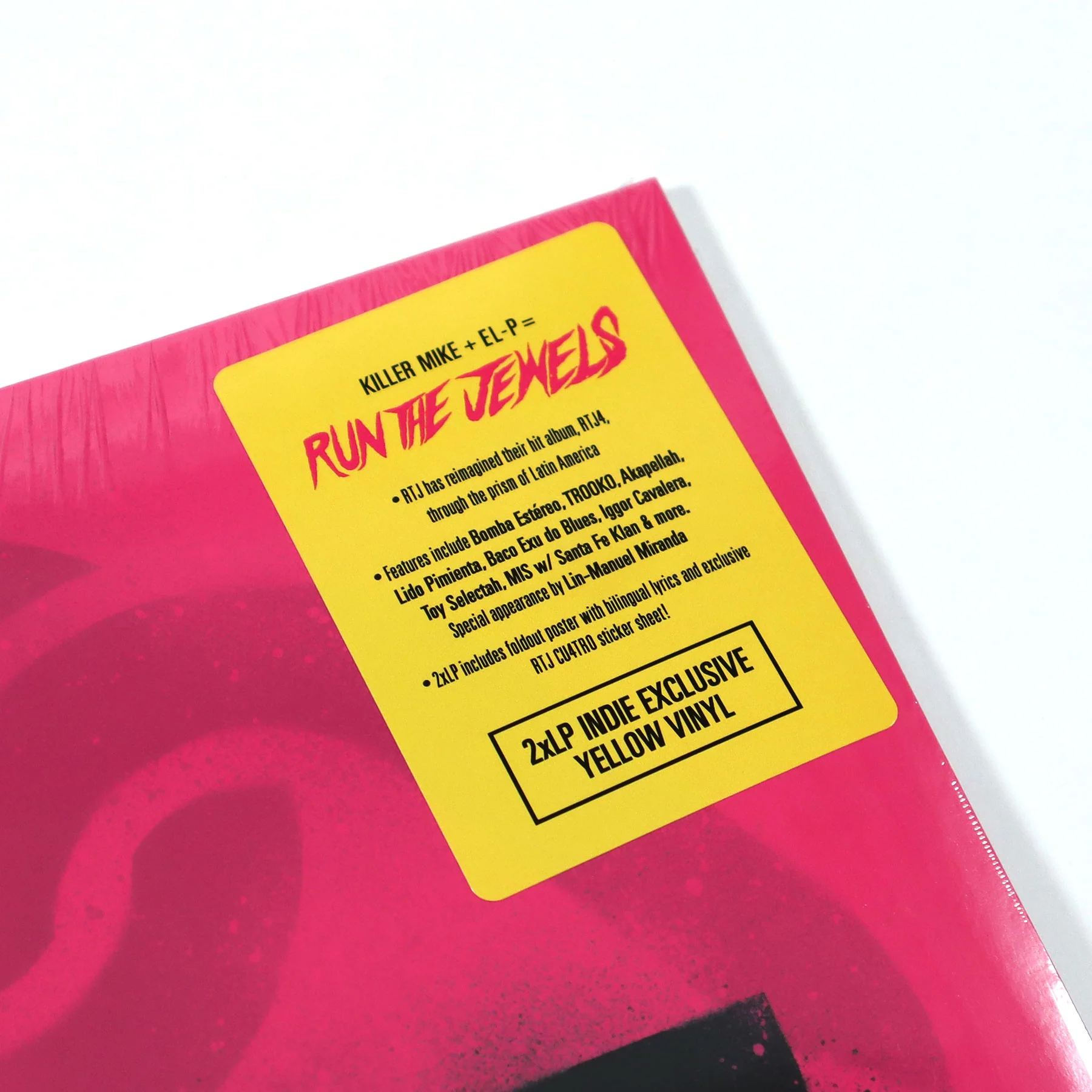 Run The Jewels: RTJ CU4TRO (Indie Exclusive Colored Vinyl) Vinyl 2LP - Image 4