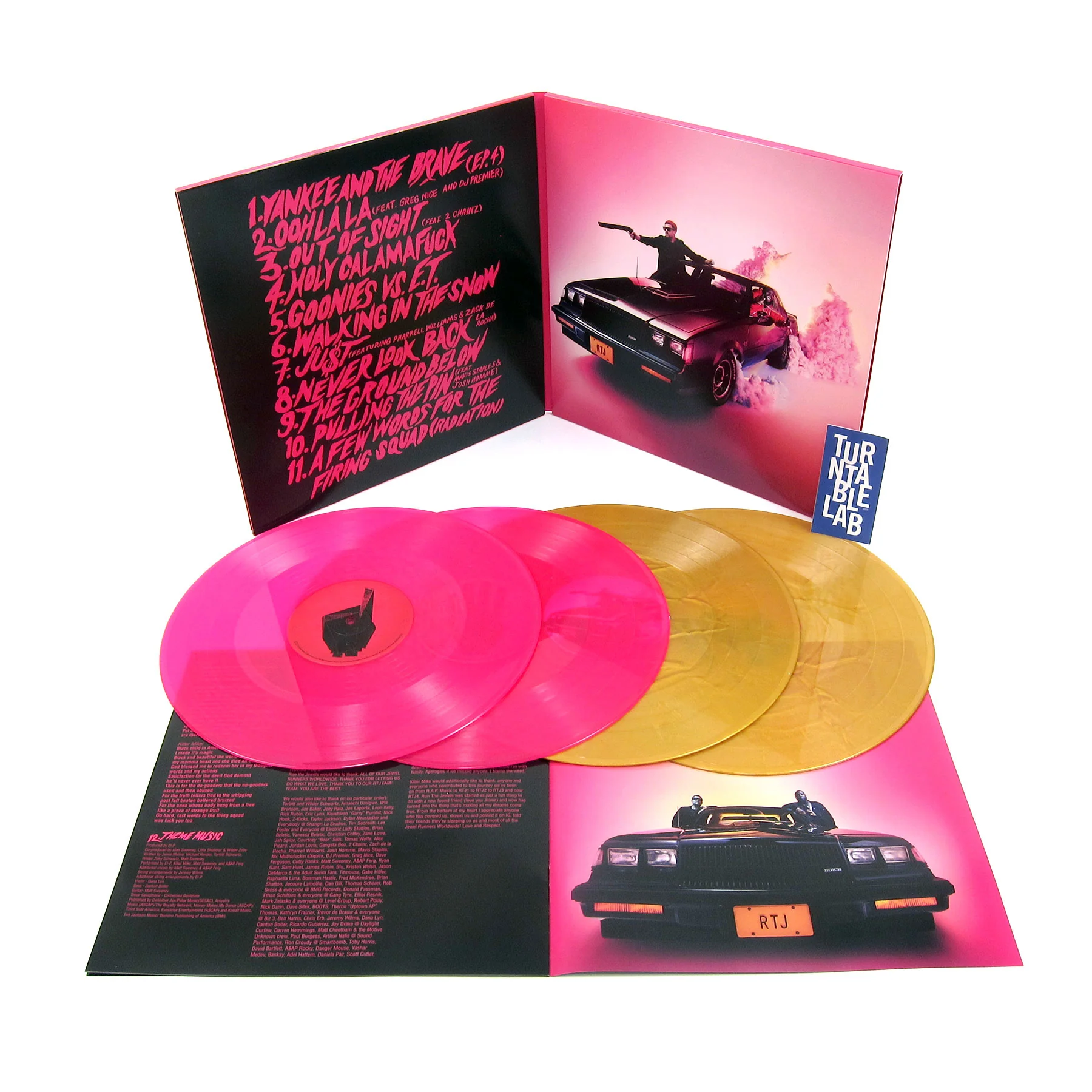 Run The Jewels: RTJ4 - Deluxe Edition (Colored Vinyl) Vinyl 4LP - Image 2