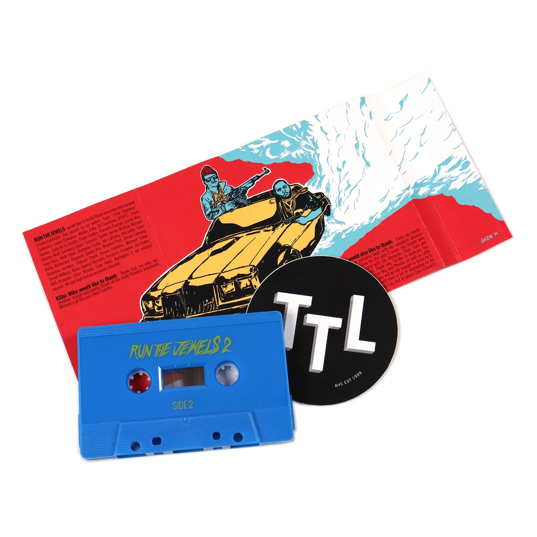 Run The Jewels: Run The Jewels 2 Cassette - Image 2
