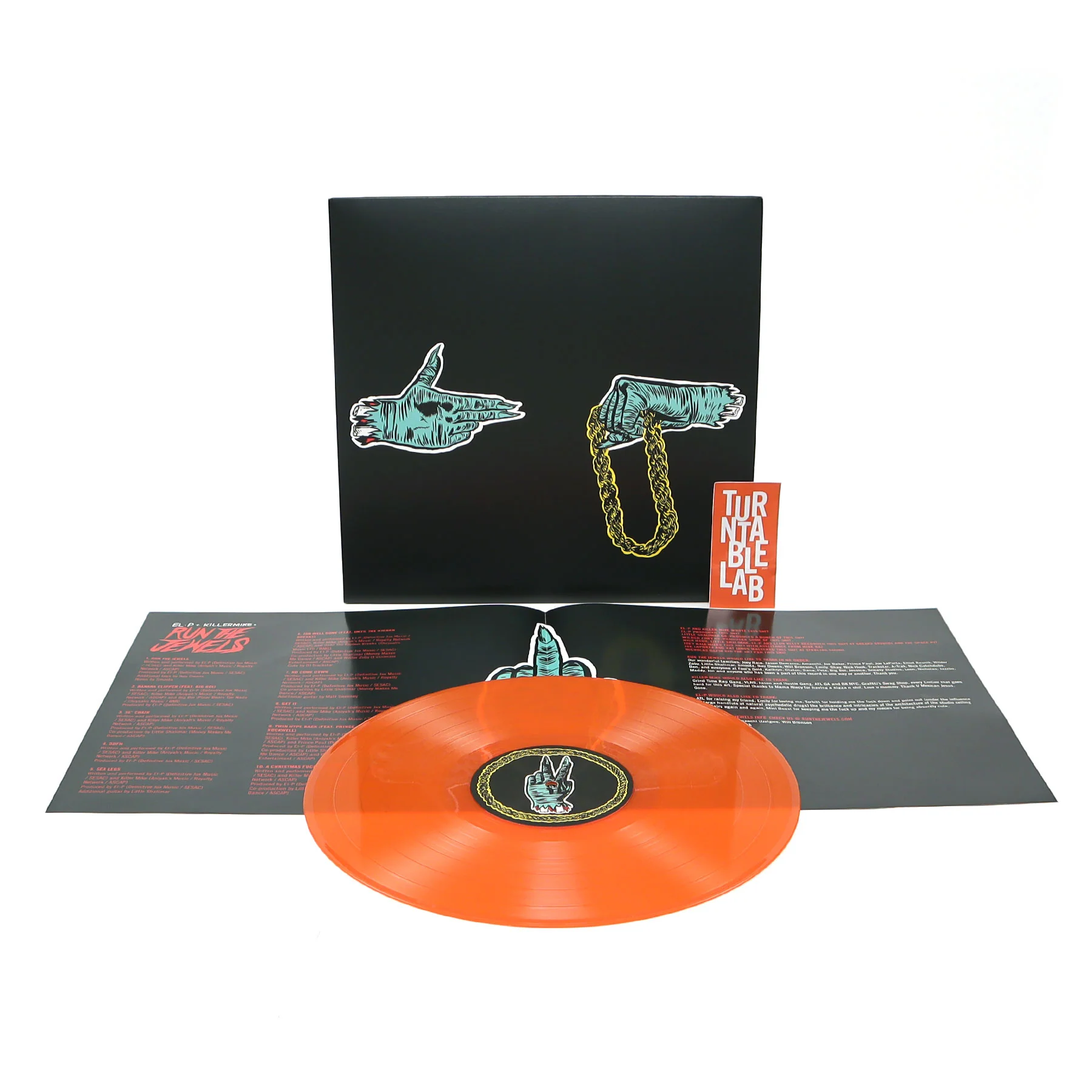 Run The Jewels: Run The Jewels (Indie Exclusive Orange Colored Vinyl) Vinyl LP - Image 2
