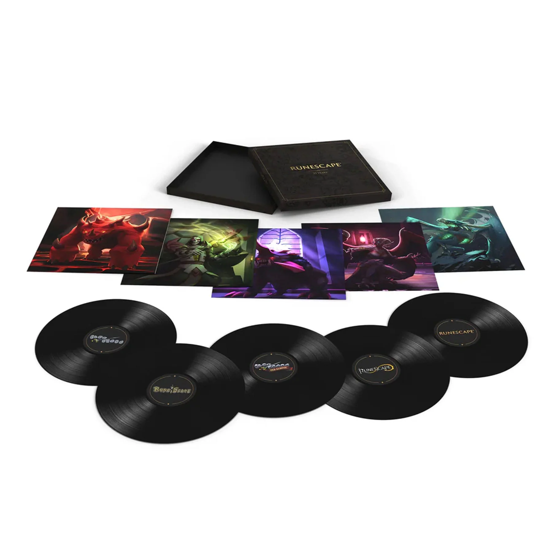 Runescape: Runescape Soundtrack - 25th Anniversary Edition Vinyl 5LP Boxset - PRE-ORDER - Image 5