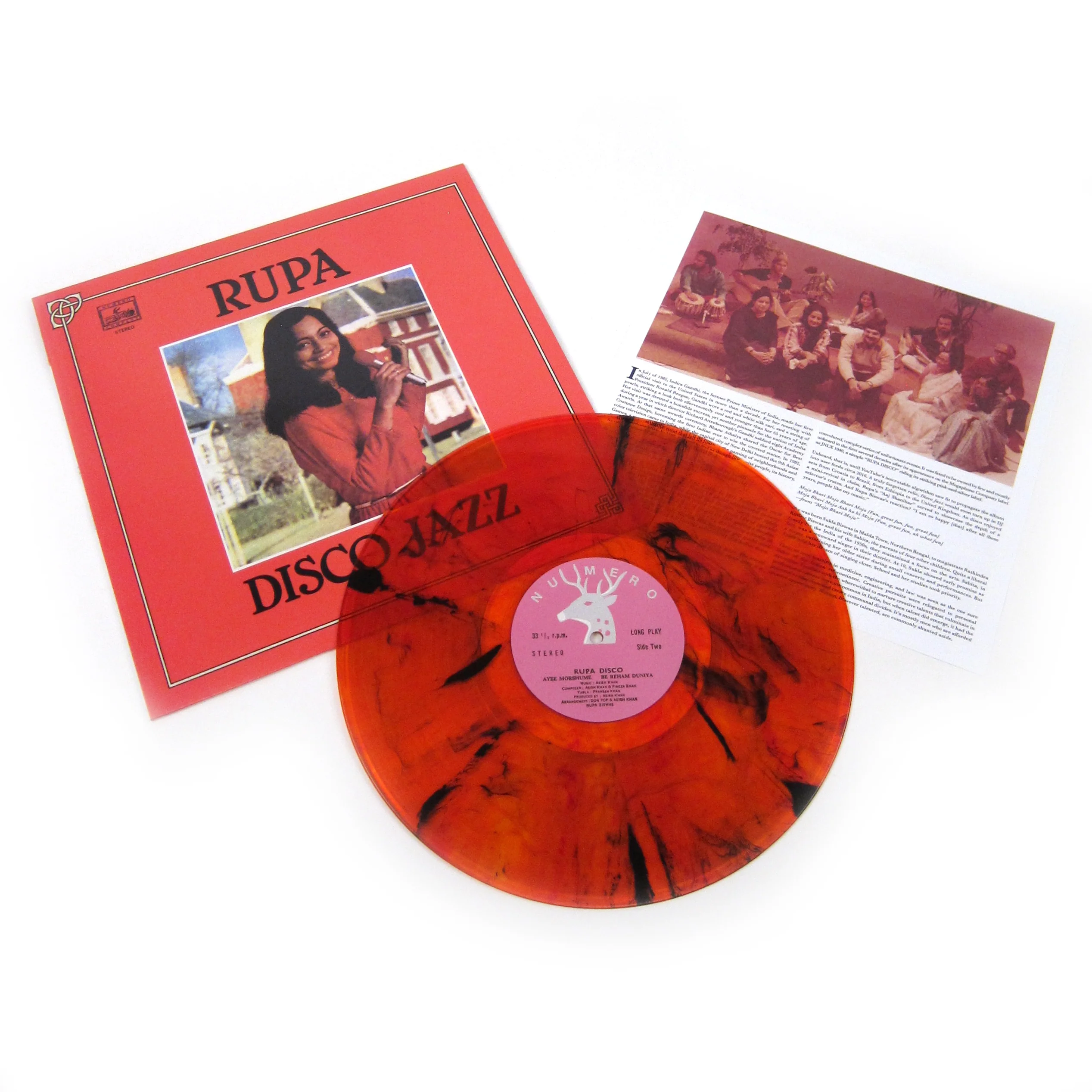 Rupa: Disco Jazz (Orange Splatter Colored Vinyl) Vinyl LP - Image 2