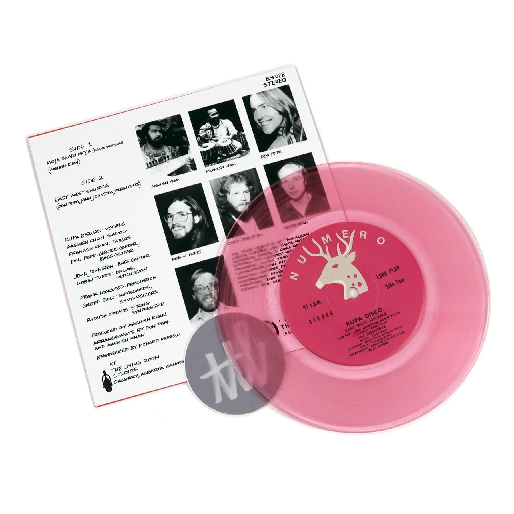 Rupa: Moja Bhari Moja / East West Shuffle (Colored Vinyl) Vinyl 7" - Image 2