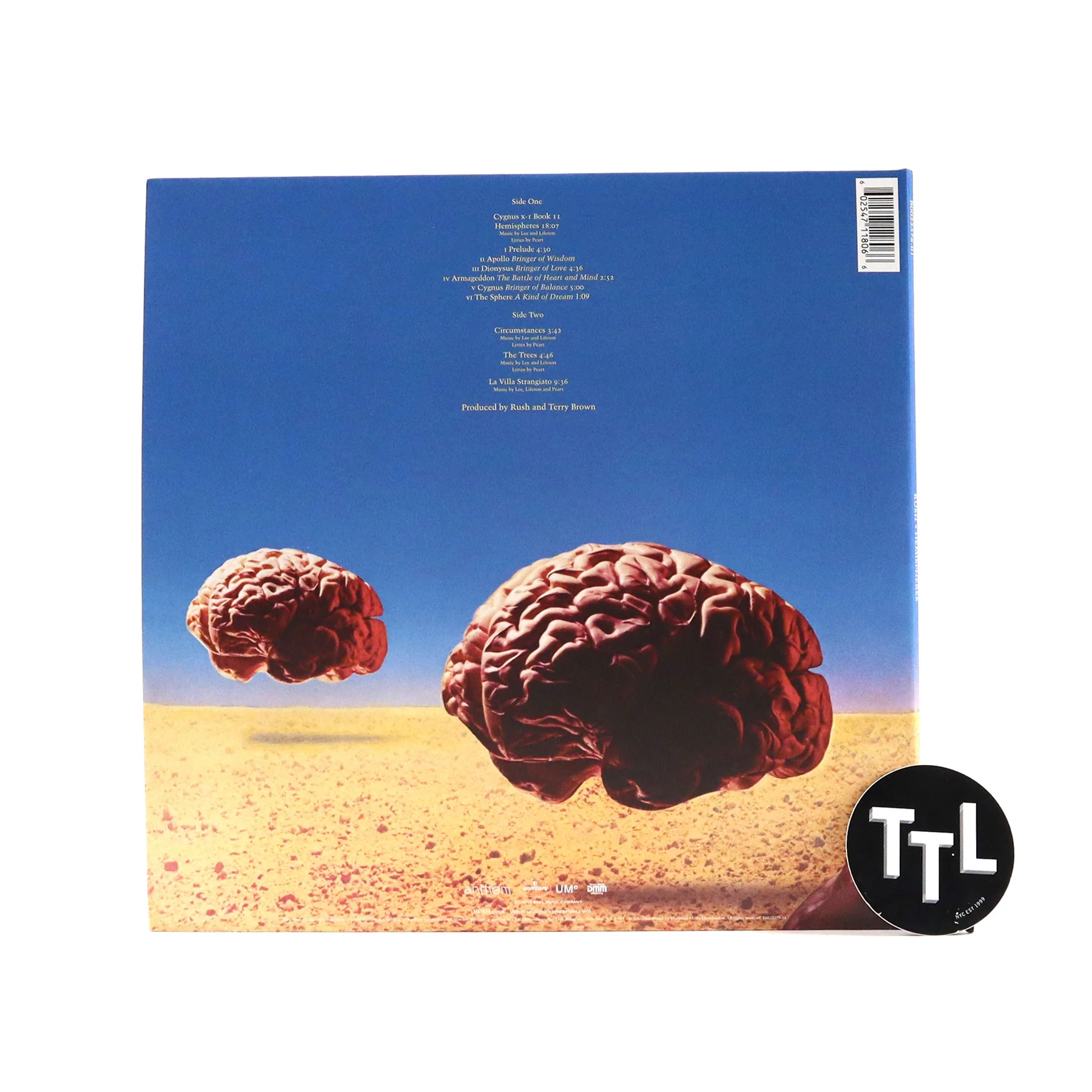 Rush: Hemispheres (180g) Vinyl LP - Image 3