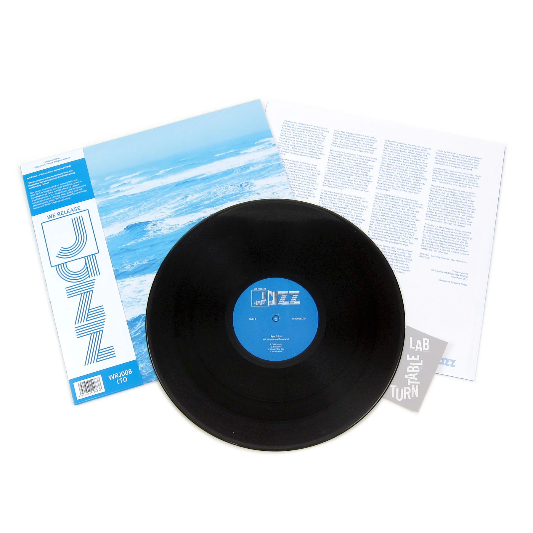 Ryo Fukui: A Letter From Slowboat (180g) Vinyl LP - Image 2
