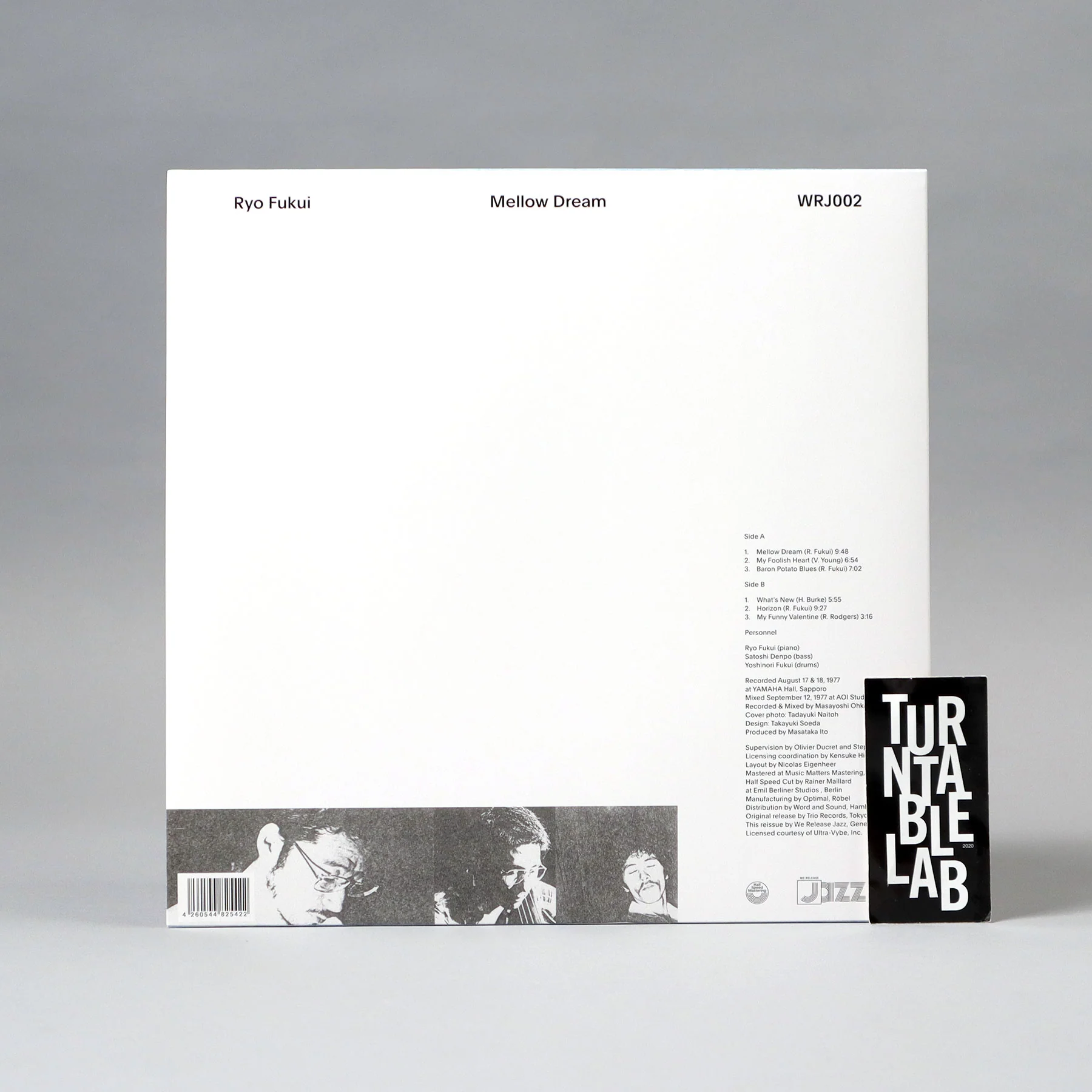 Ryo Fukui: Mellow Dream (Transparent Colored Vinyl) Vinyl LP - Turntable Lab Exclusive - Image 4