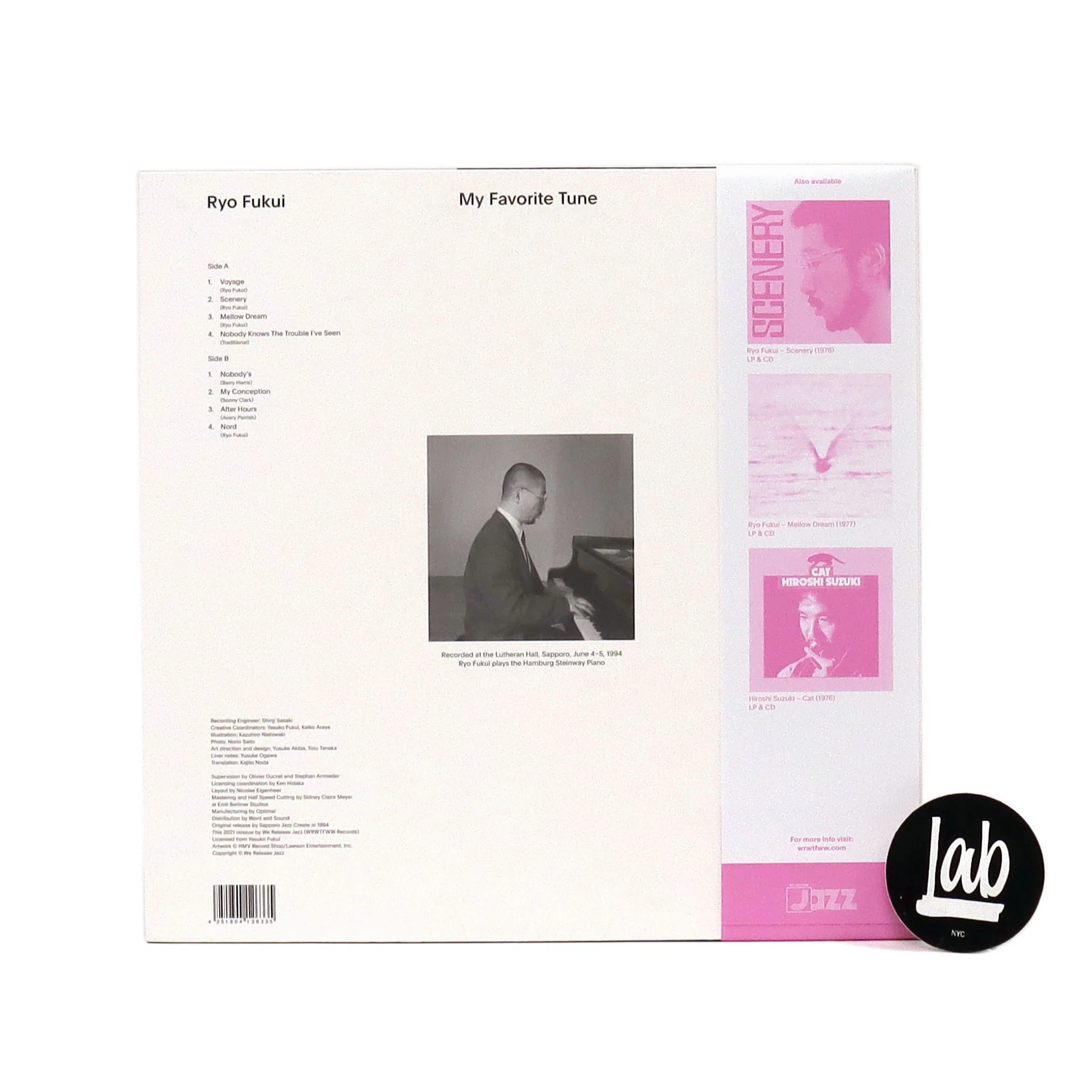 Ryo Fukui: My Favorite Tune (180g) Vinyl LP - Image 3