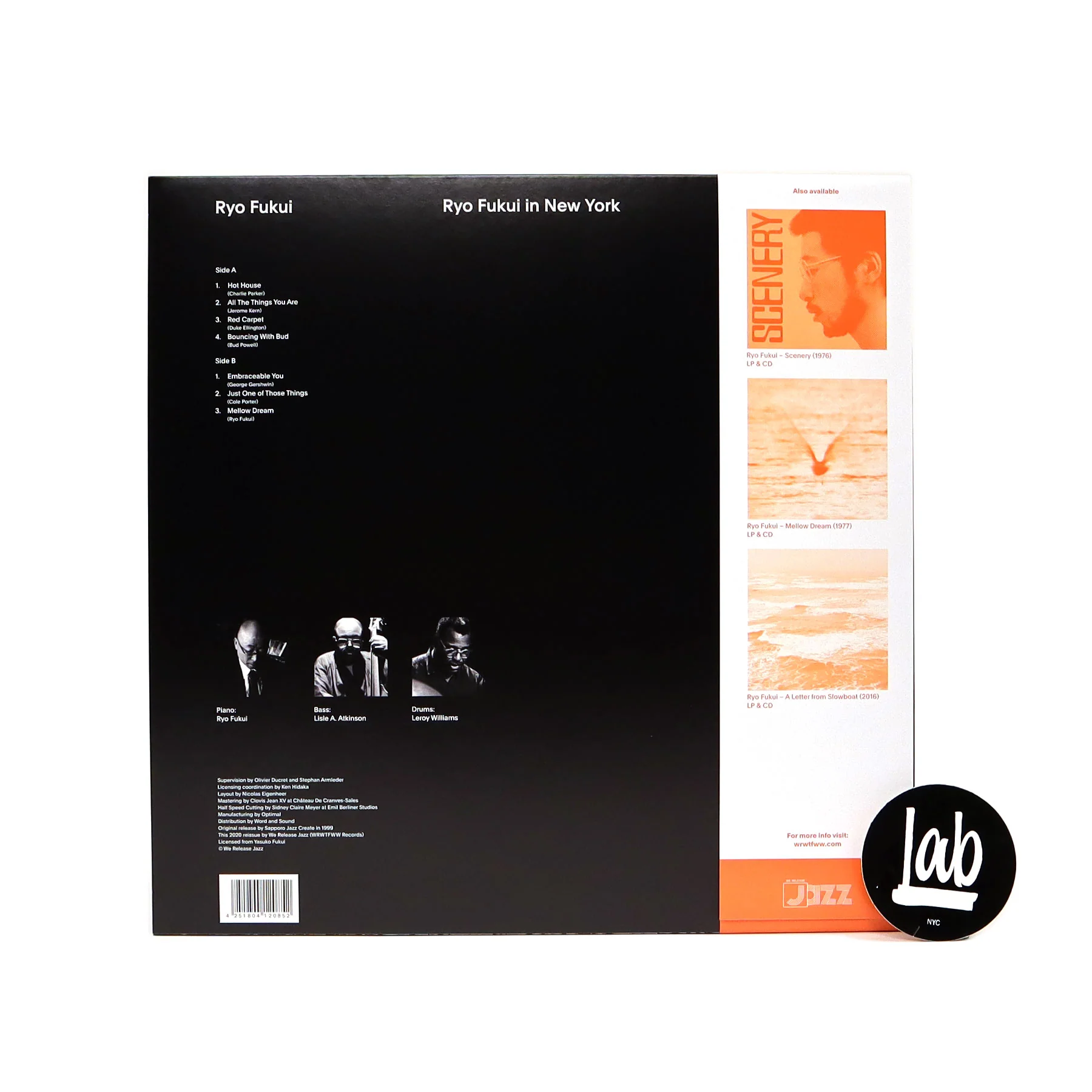 Ryo Fukui: Ryo Fukui In New York (180g) Vinyl LP - Image 3