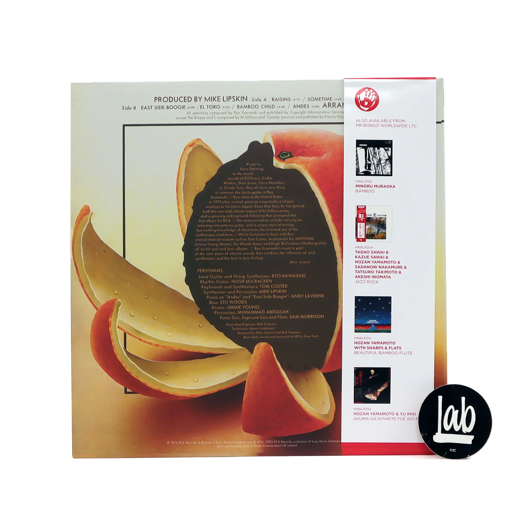 Ryo Kawasaki: Juice Vinyl LP - Image 3