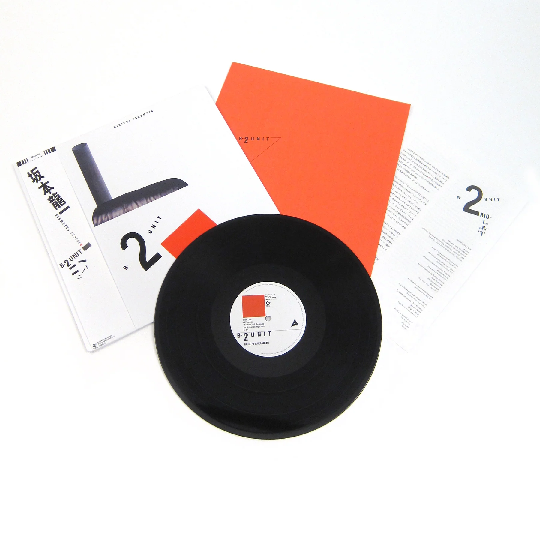 Ryuichi Sakamoto: B-2 Unit Vinyl LP - Image 2