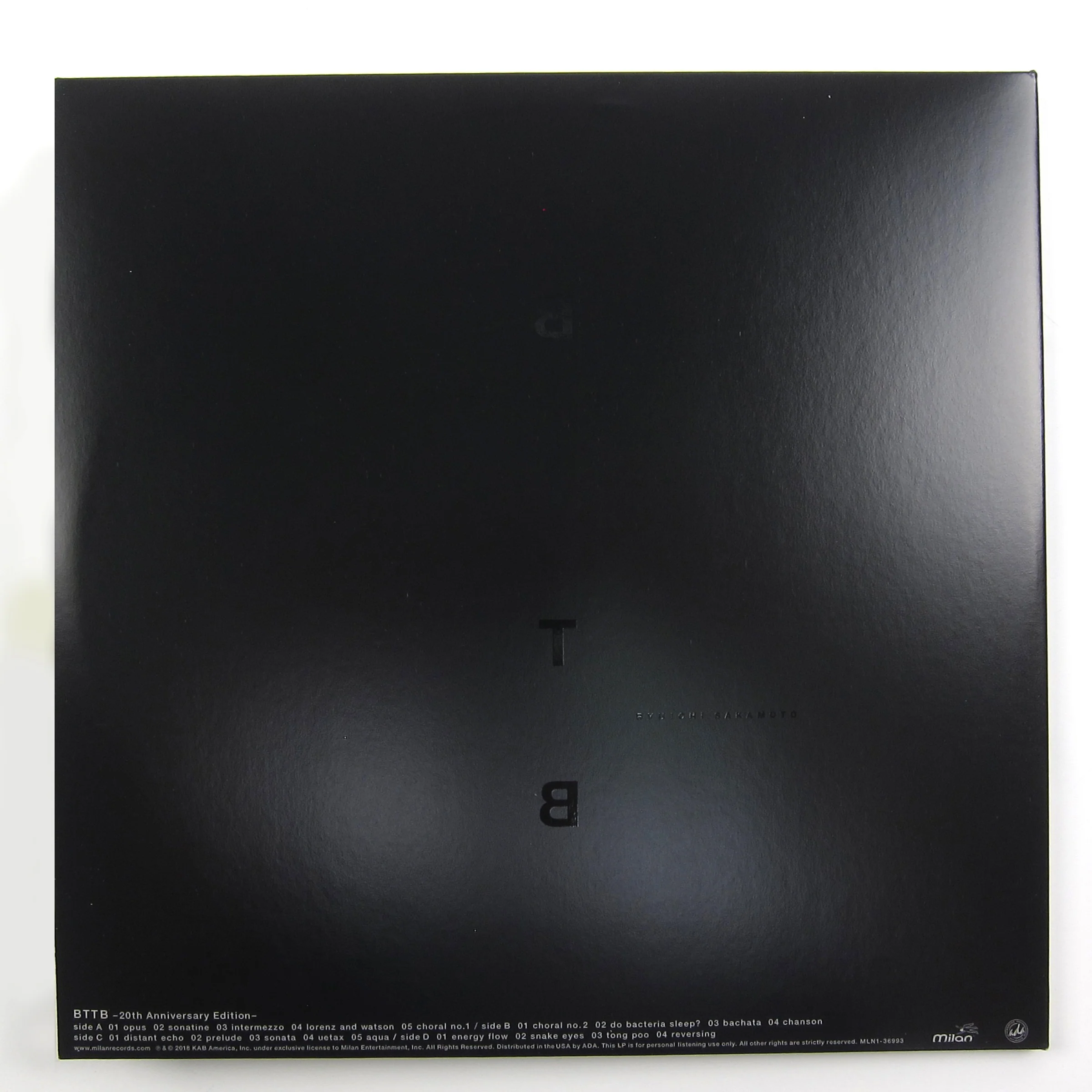 Ryuichi Sakamoto: BTTB Vinyl 2LP - Image 3
