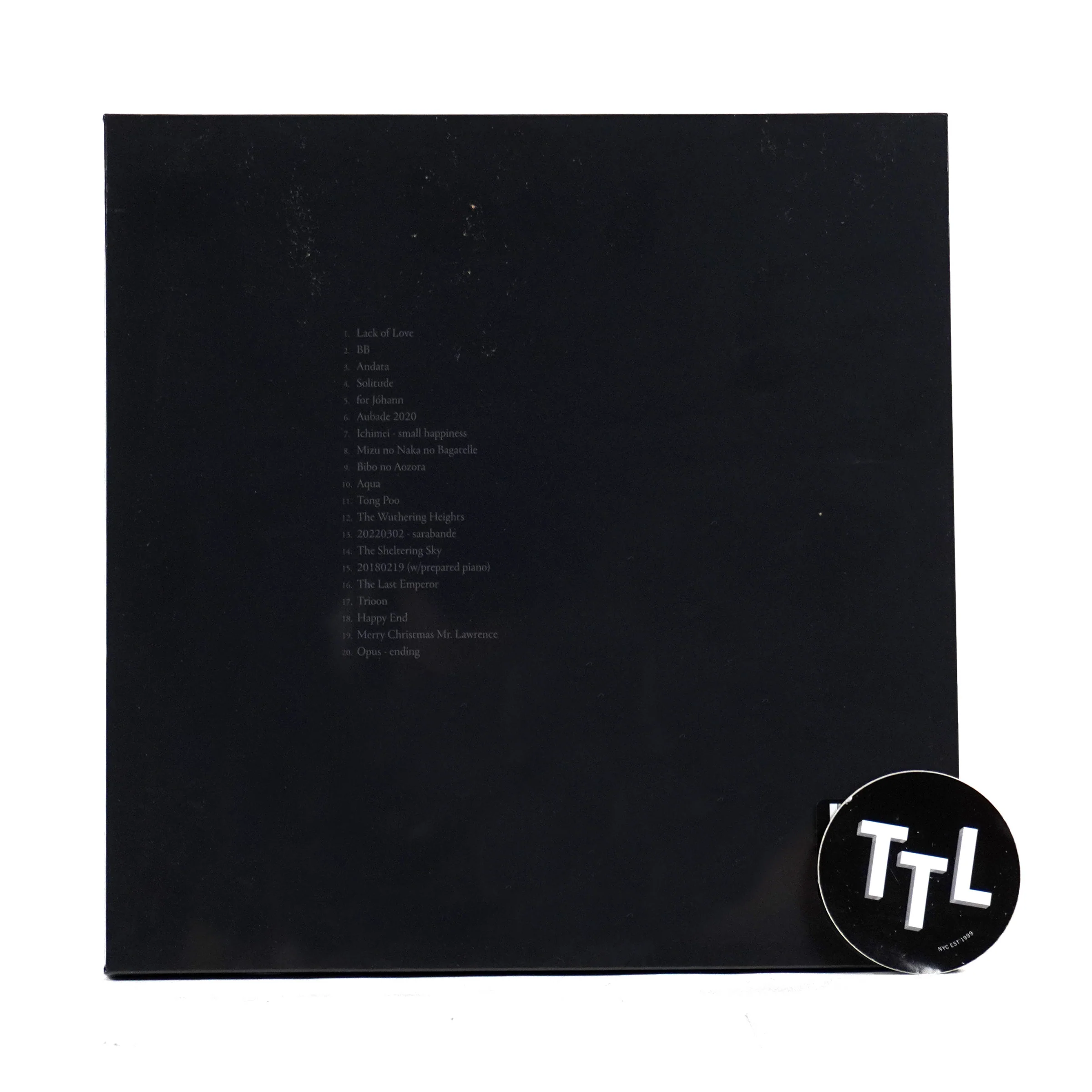 Ryuichi Sakamoto: Opus Vinyl 4LP Boxset - Image 4