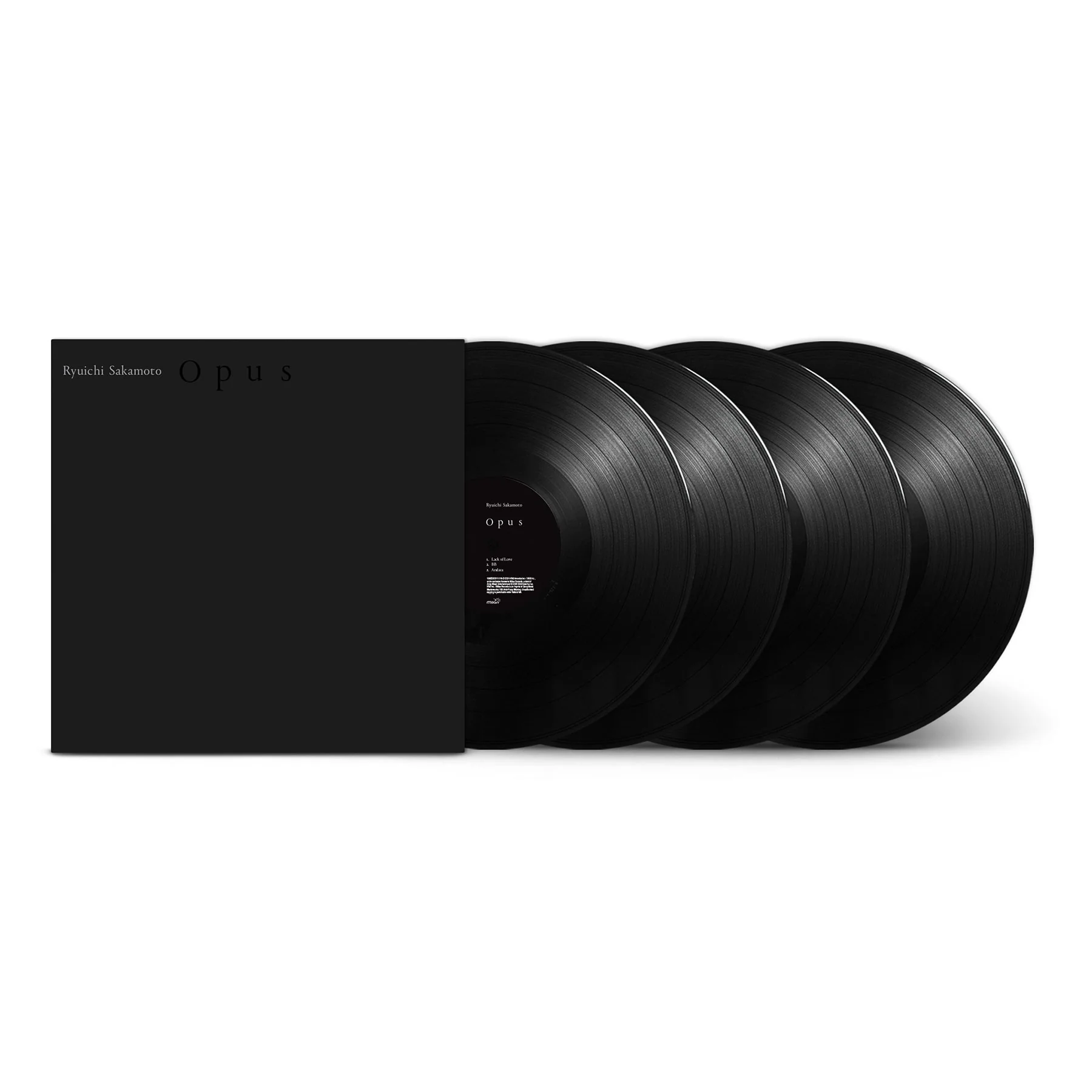 Ryuichi Sakamoto: Opus Vinyl 4LP Boxset - Image 5