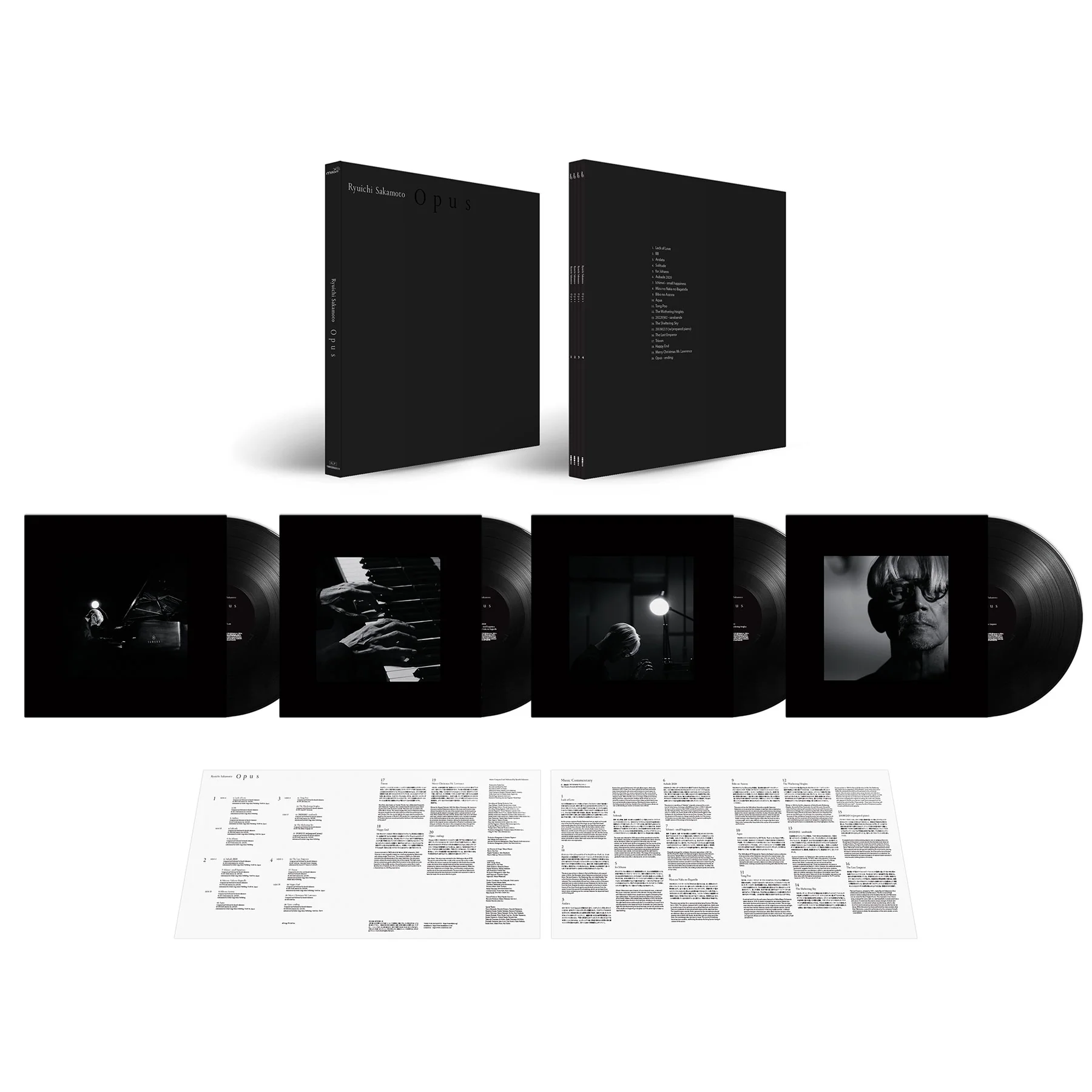 Ryuichi Sakamoto: Opus Vinyl 4LP Boxset - Image 7