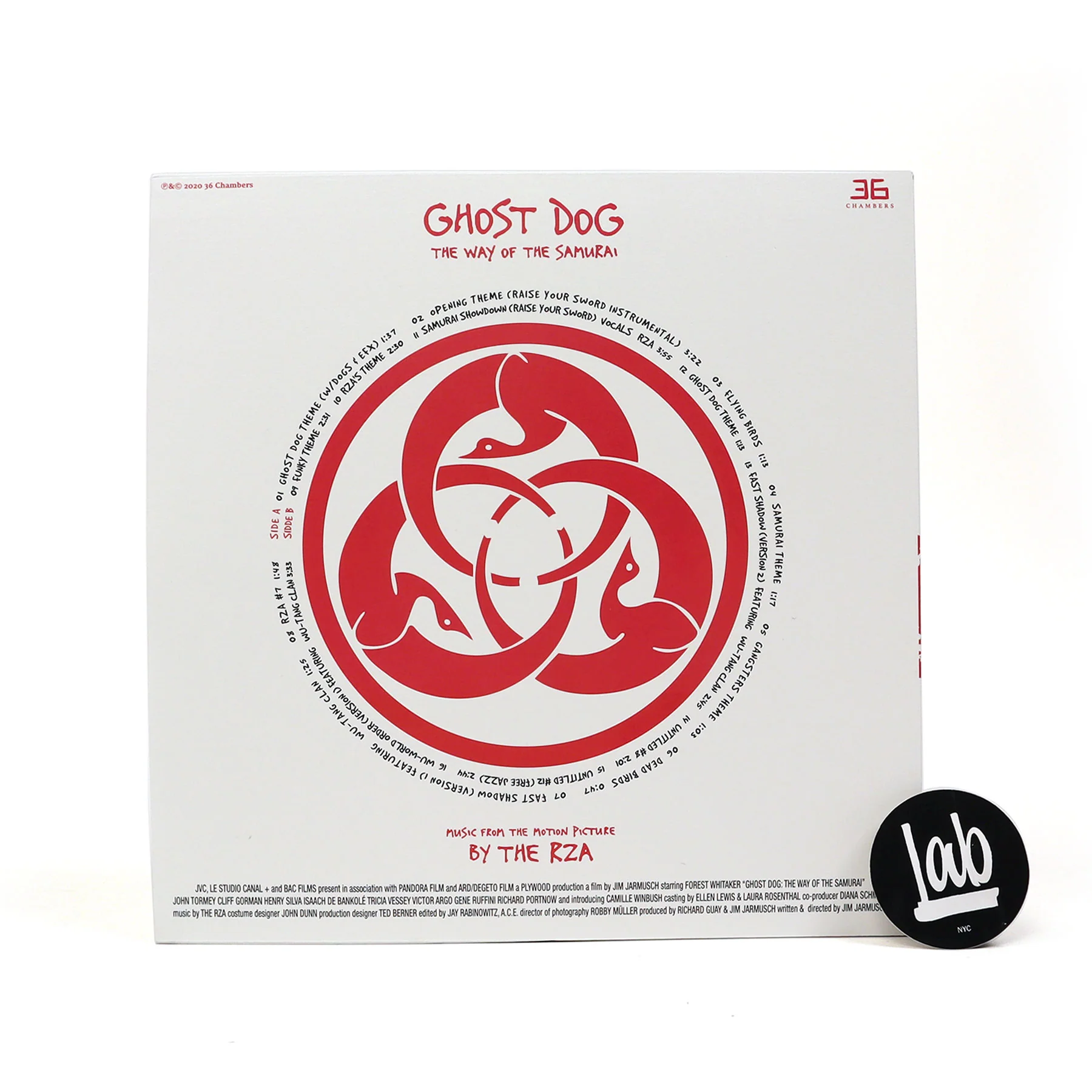 RZA: Ghost Dog - Way Of The Samurai Soundtrack Vinyl LP - Image 2