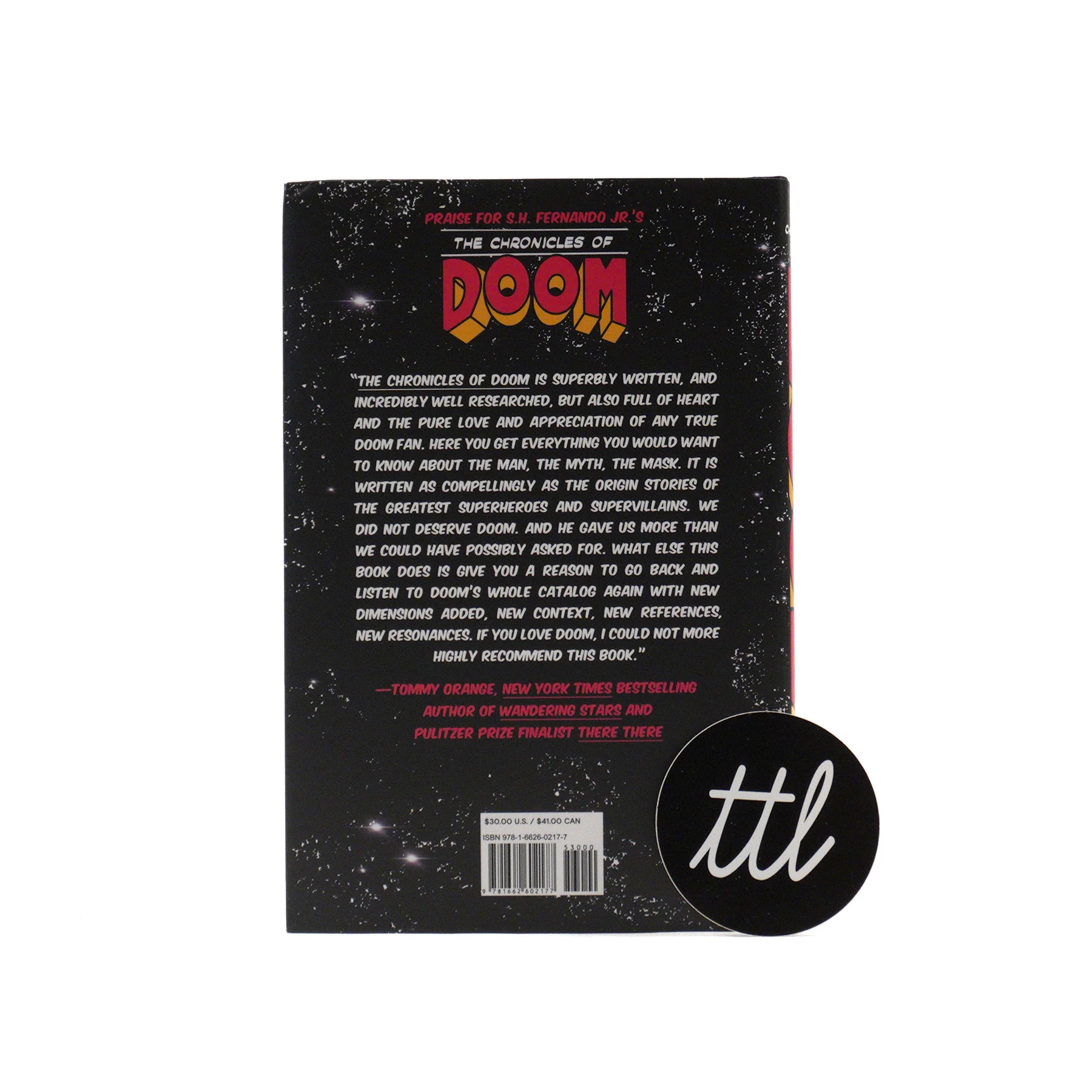 S.H. Fernando Jr.: The Chronicles of DOOM Hardcover Book - Image 2