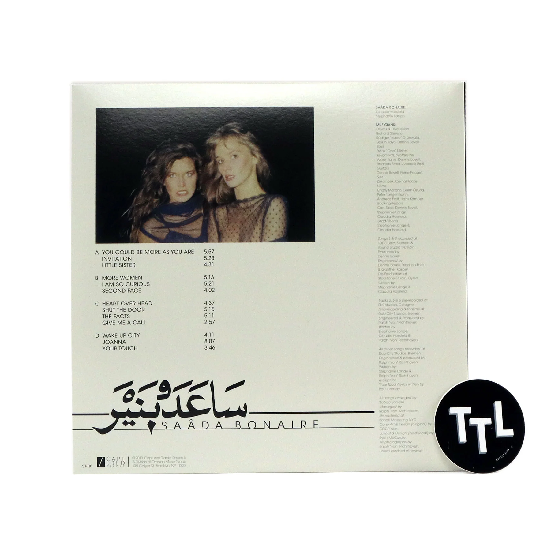 Saada Bonaire: Saada Bonaire (Colored Vinyl) Vinyl 2LP+7" Flexidisc - Image 4