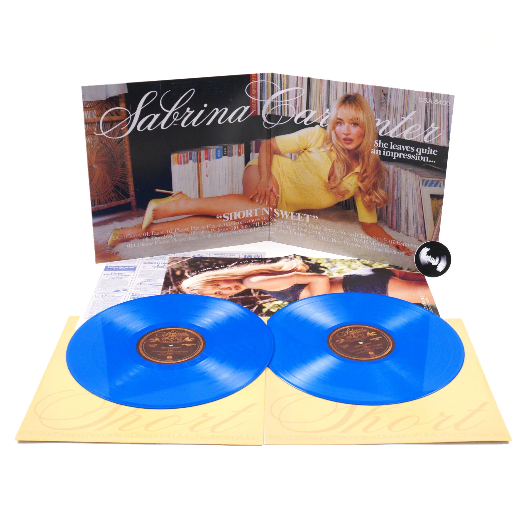 Sabrina Carpenter: Short n' Sweet - Deluxe Edition (Colored Vinyl) Vinyl 2LP - Image 2