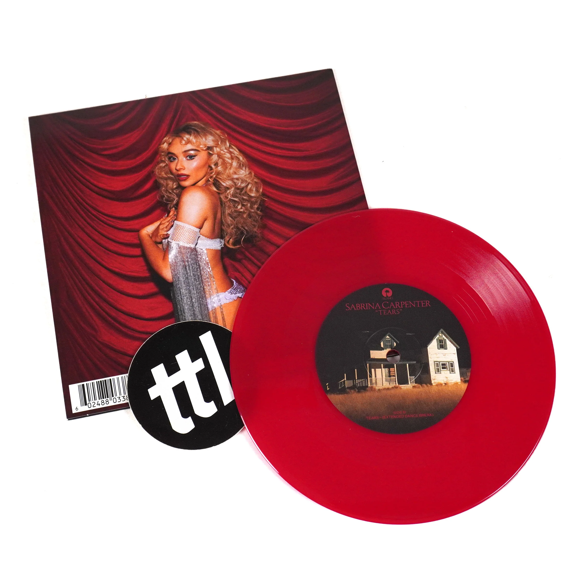 Sabrina Carpenter: Tears (Indie Exclusive Colored Vinyl) Vinyl 7" - Image 2