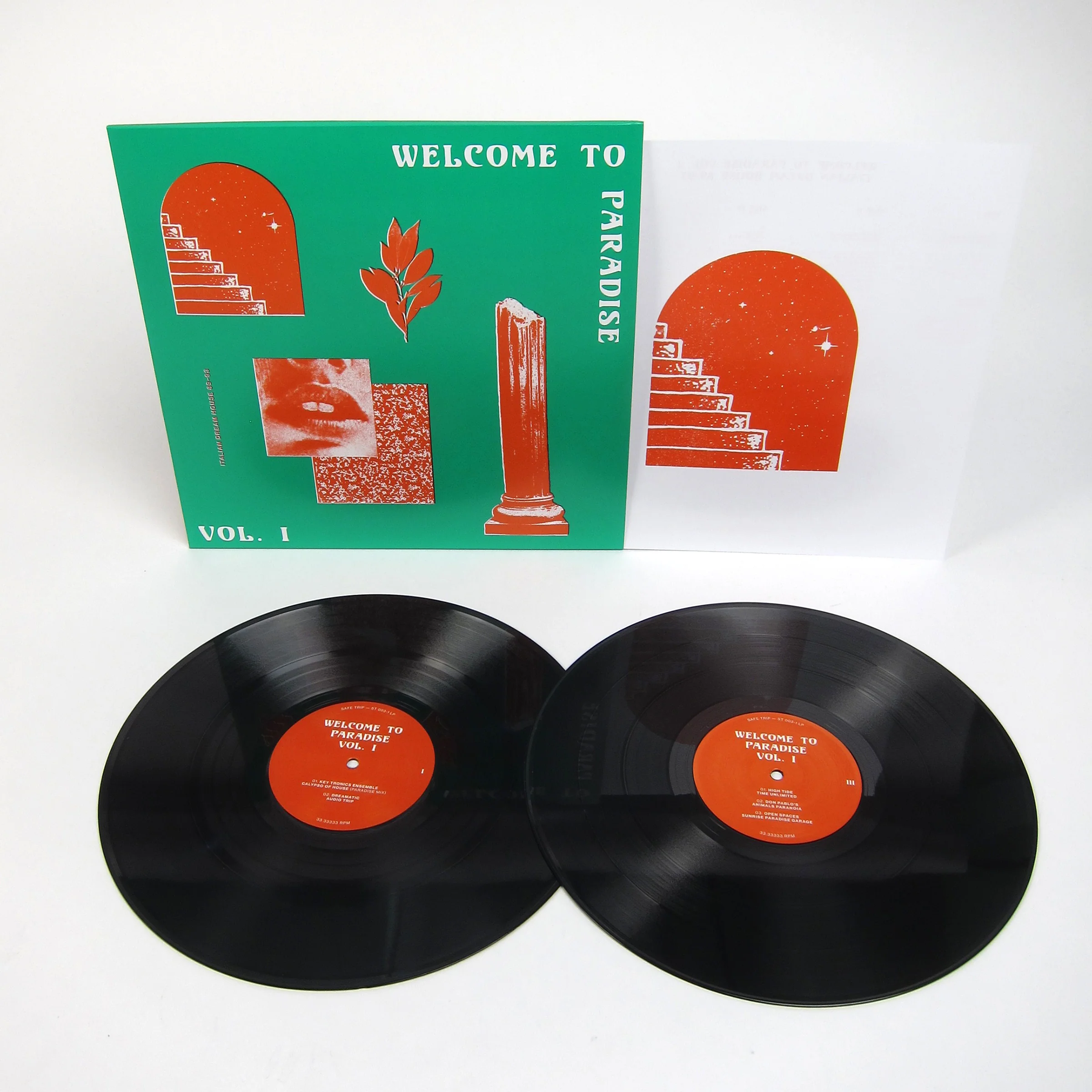 Safe Trip: Welcome To Paradise Vol.I - Italian Dream House 89-93 Vinyl 2LP - Image 2