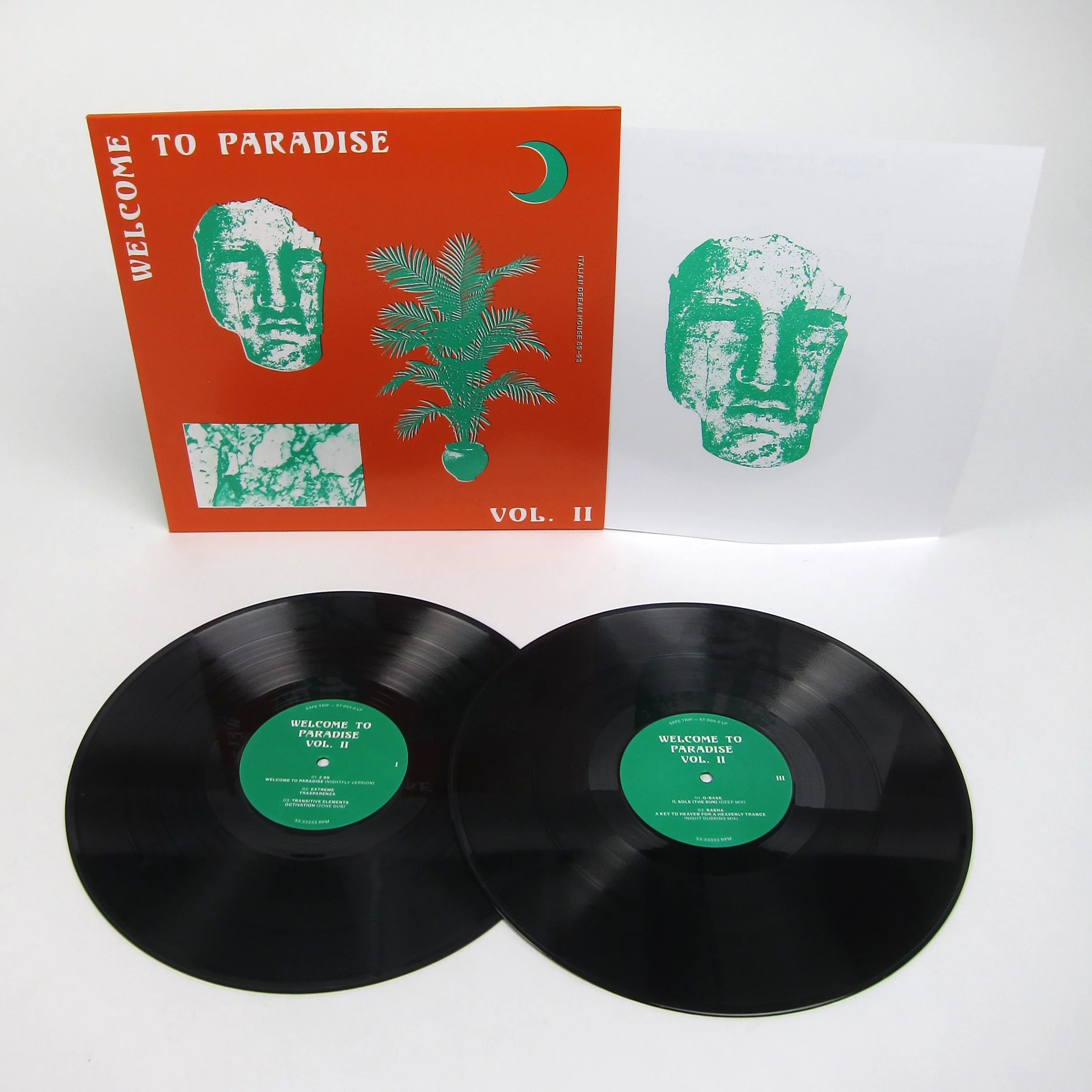Safe Trip: Welcome To Paradise Vol.II - Italian Dream House 89-93 Vinyl 2LP - Image 2