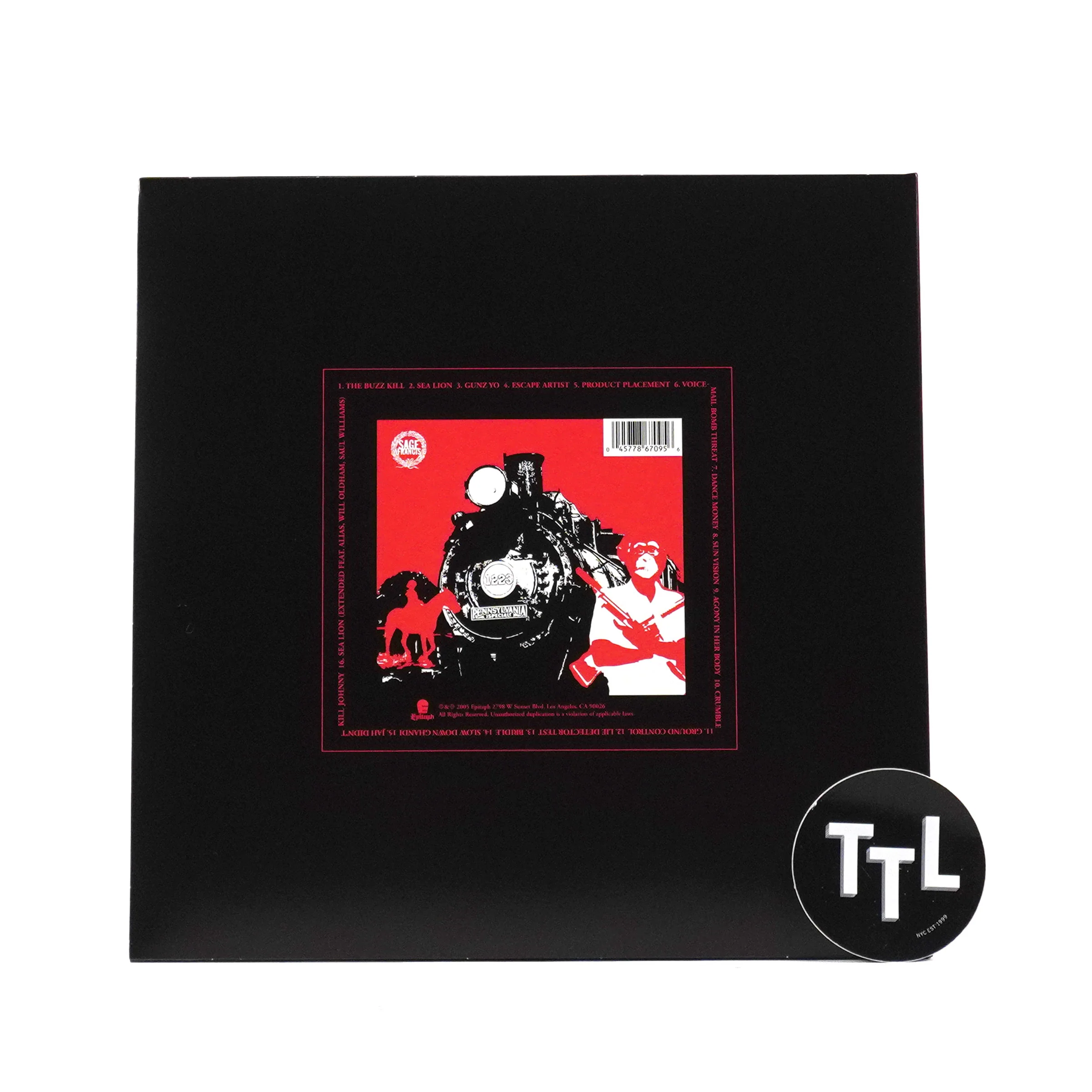 Sage Francis: A Healthy Distrust - 20th Anniversary Edition (Colored Vinyl) Vinyl 2LP - Image 3
