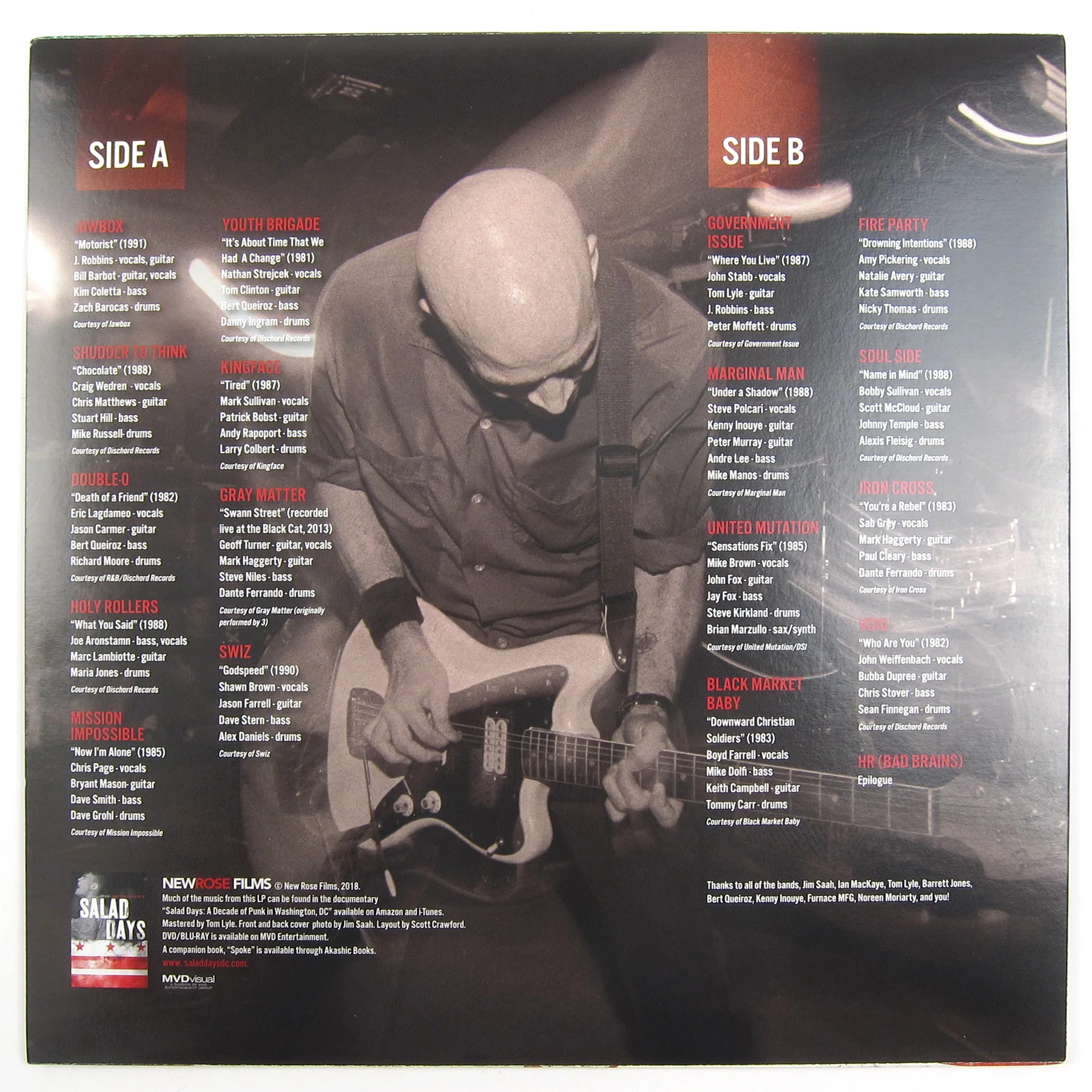 Salad Days: A Decade of Punk in Washington DC - Music From The Documentary Vinyl LP - Image 2