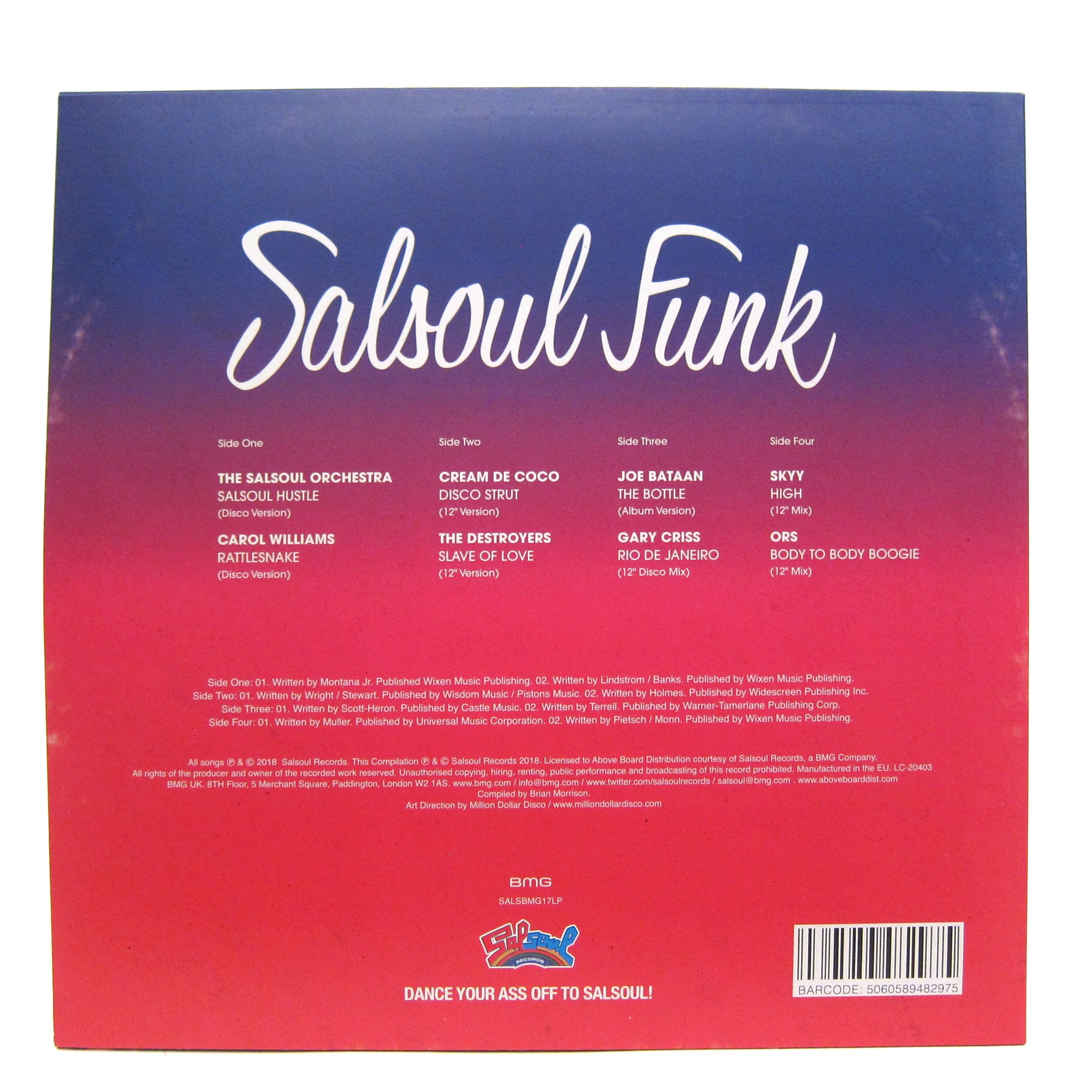 Salsoul Records: Salsoul Funk - Disco + 12" Versions Vinyl 2LP - Image 3