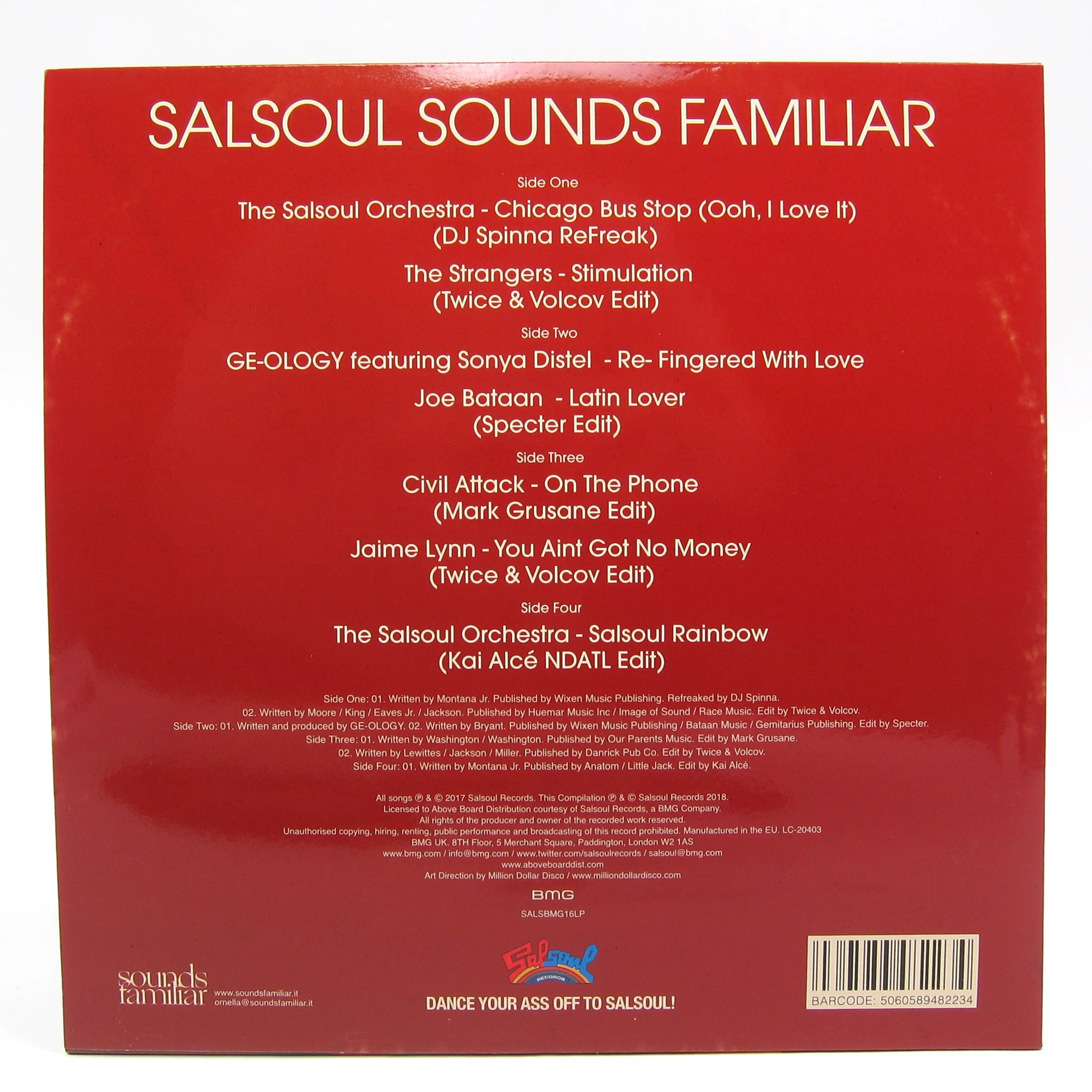 Salsoul Records: Salsoul Sounds Familiar (Re-Edits, Remixes And Remakes From The Sounds Familiar Crew) Vinyl 2LP - Image 3