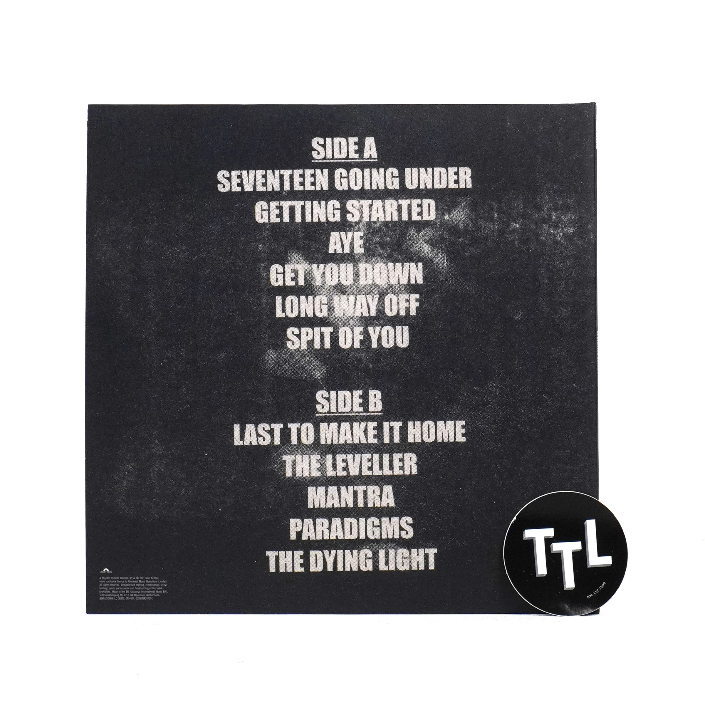 Sam Fender: Seventeen Going Under Vinyl LP - Image 3
