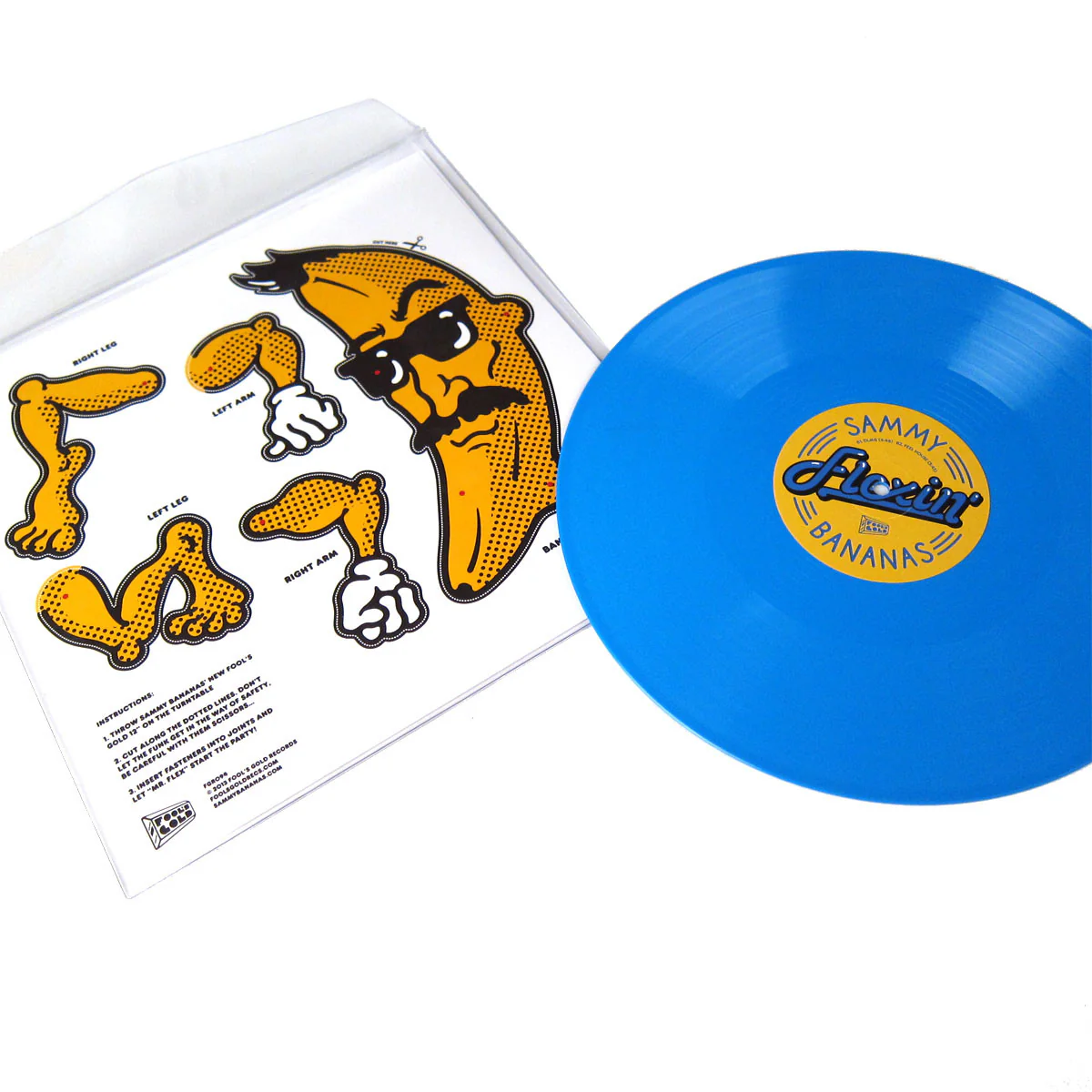 Sammy Bananas : Flexin' EP Vinyl 12" - Image 2