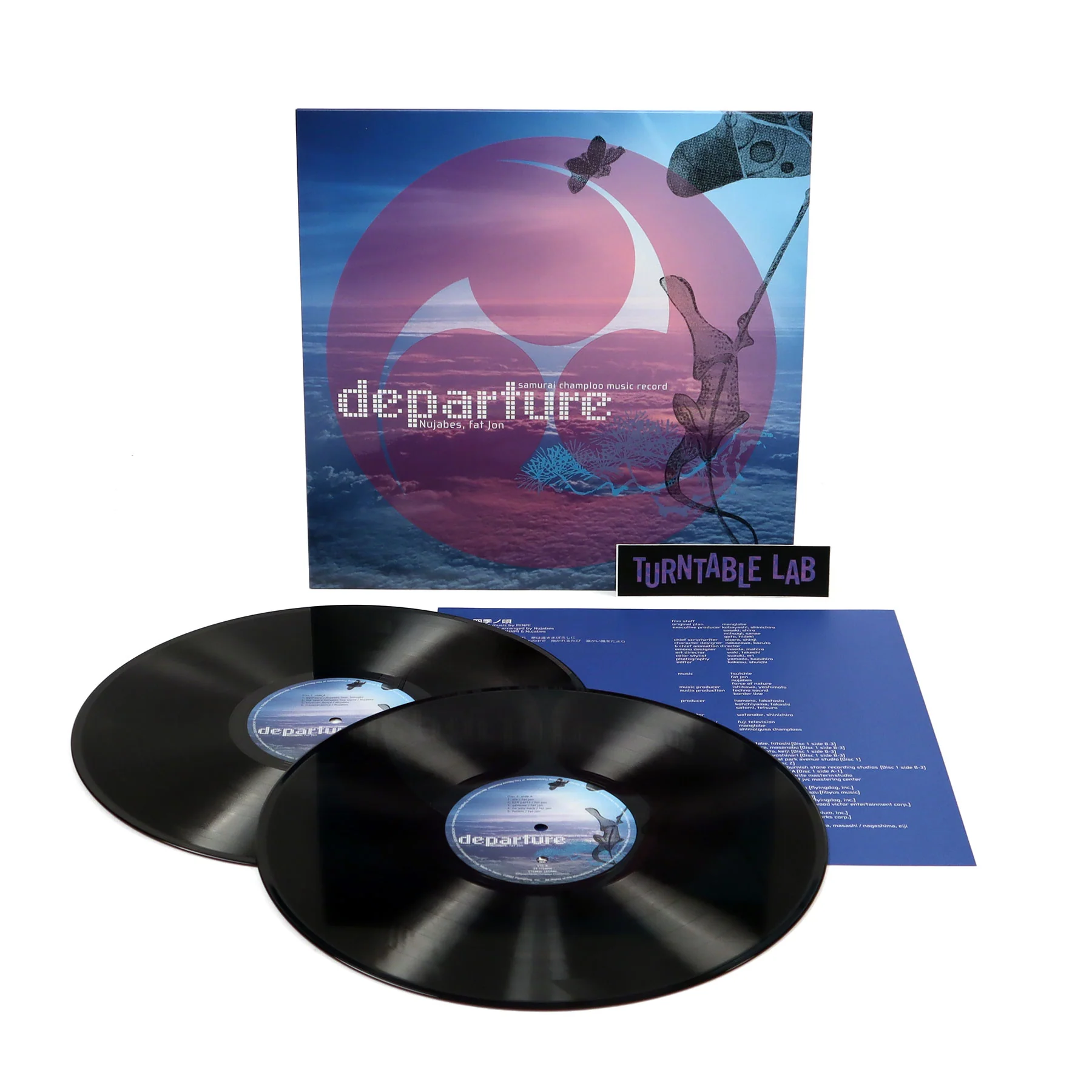 Samurai Champloo Music Record: Departure (Nujabes, Fat Jon) Vinyl 2LP - Image 2