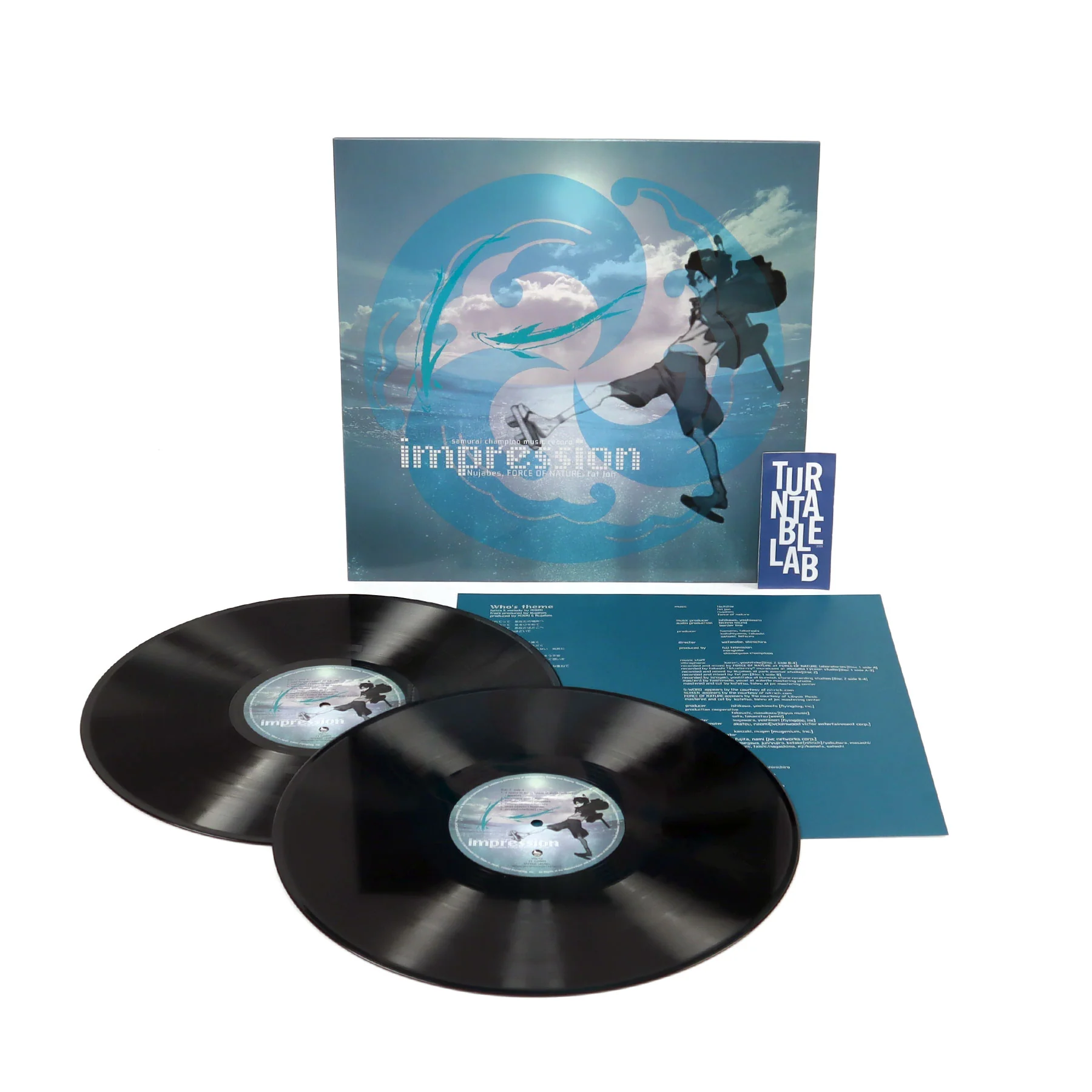 Samurai Champloo Music Record: Impression (Nujabes, Fat Jon, Force Of Nature) Vinyl 2LP - Image 2
