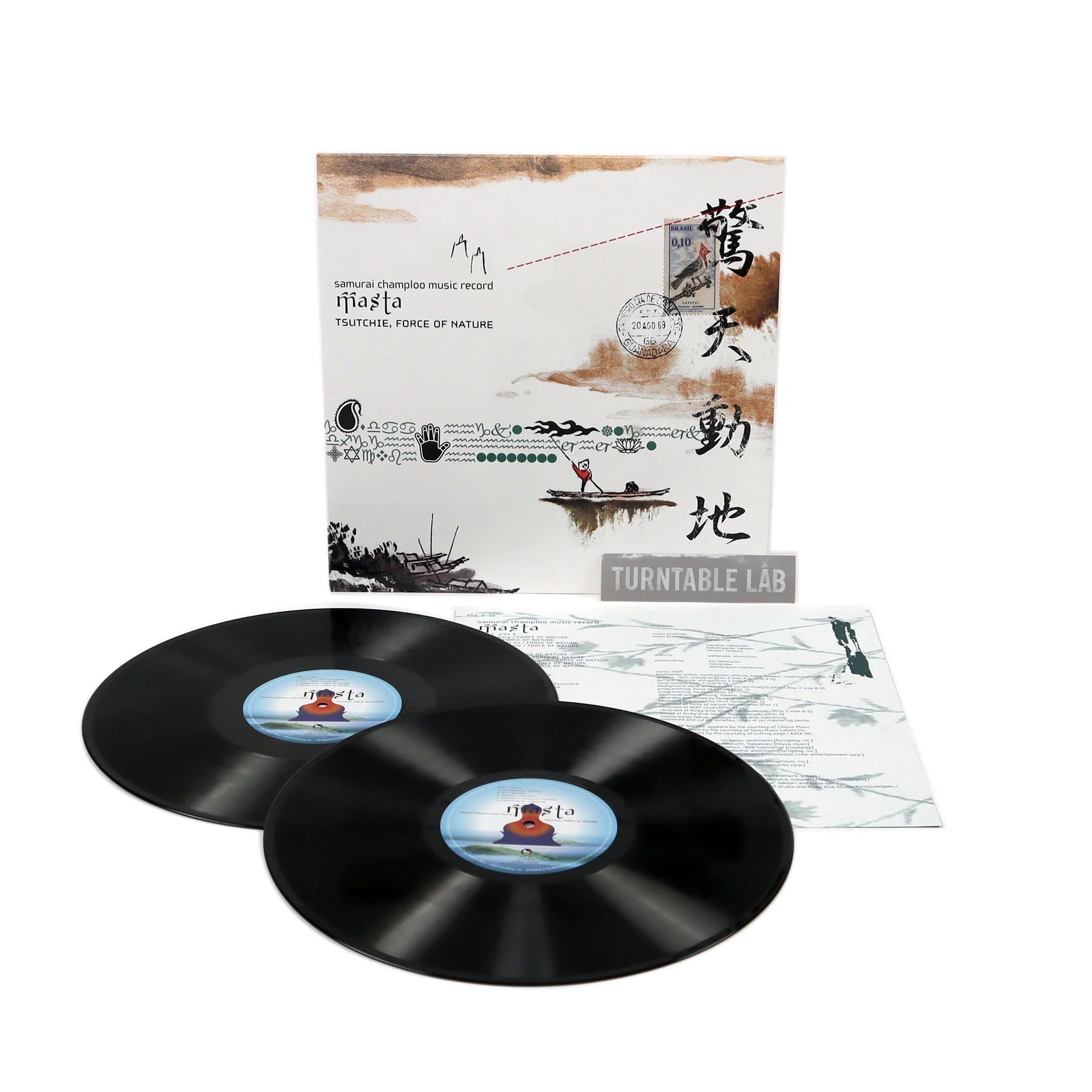 Samurai Champloo Music Record: Masta (Tsutchie, Force Of Nature) Vinyl 2LP - Image 2