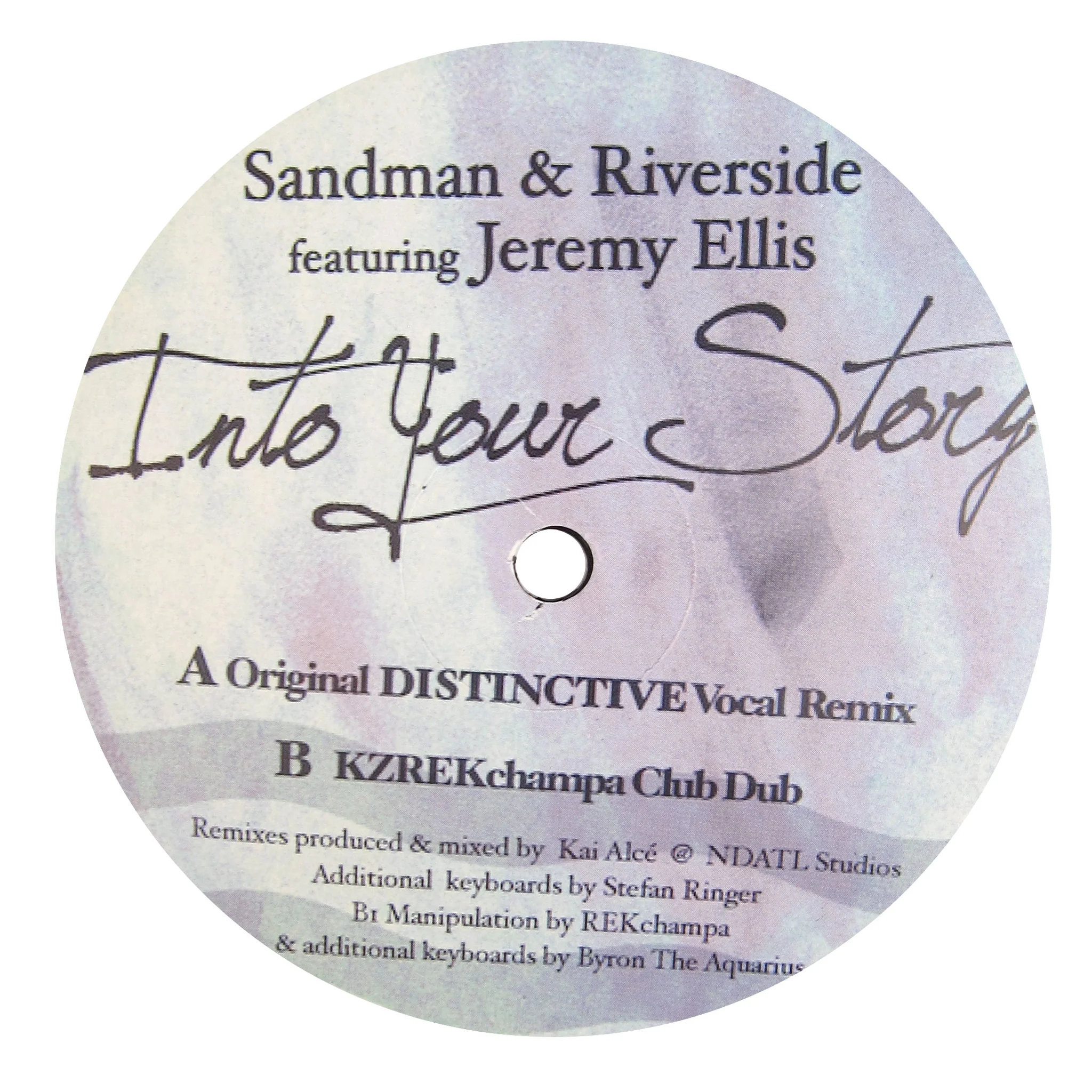Sandman & Riverside: Into Your Story (Jeremy Ellis, Kai Alce) Vinyl 12"