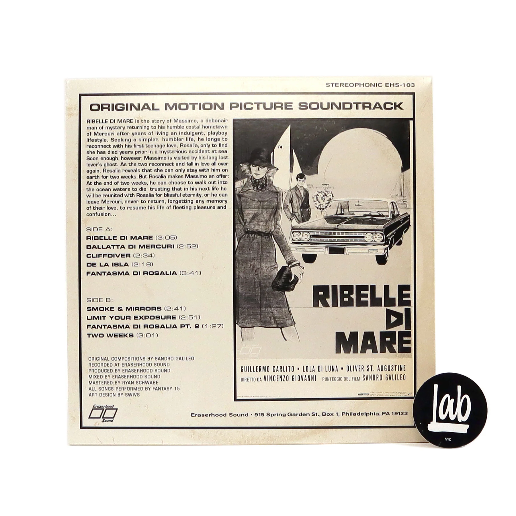 Sandro Galileo: Ribelle Di Mare Vinyl LP - Image 2
