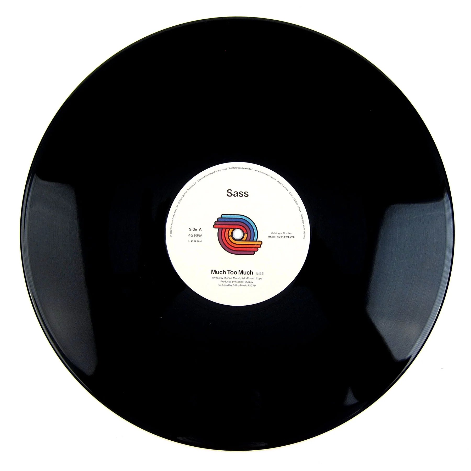 Sass: Much Too Much Vinyl 12" - Image 2