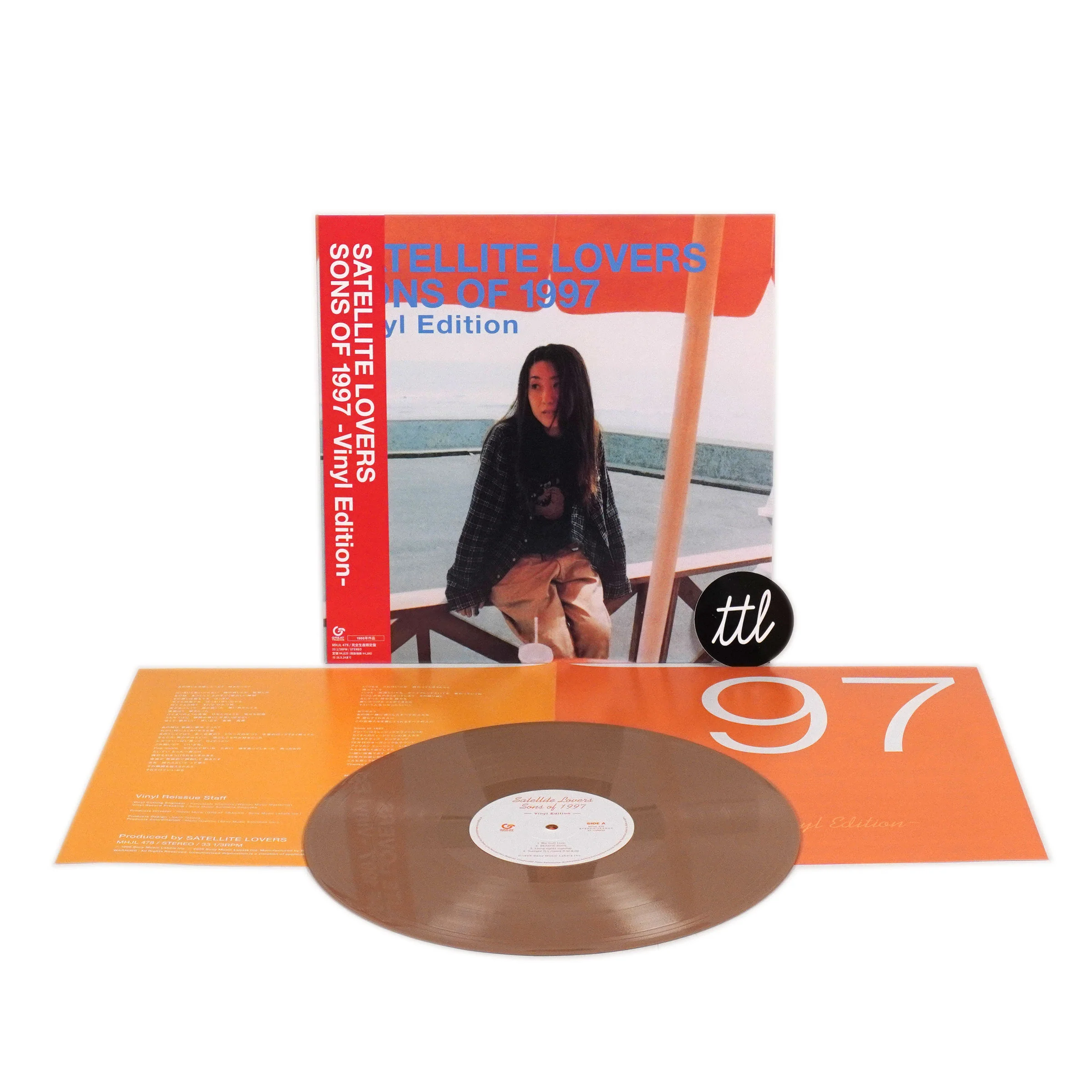 Satellite Lovers: Sons Of 1997 (Japan Import, Colored Vinyl) Vinyl LP - Image 2