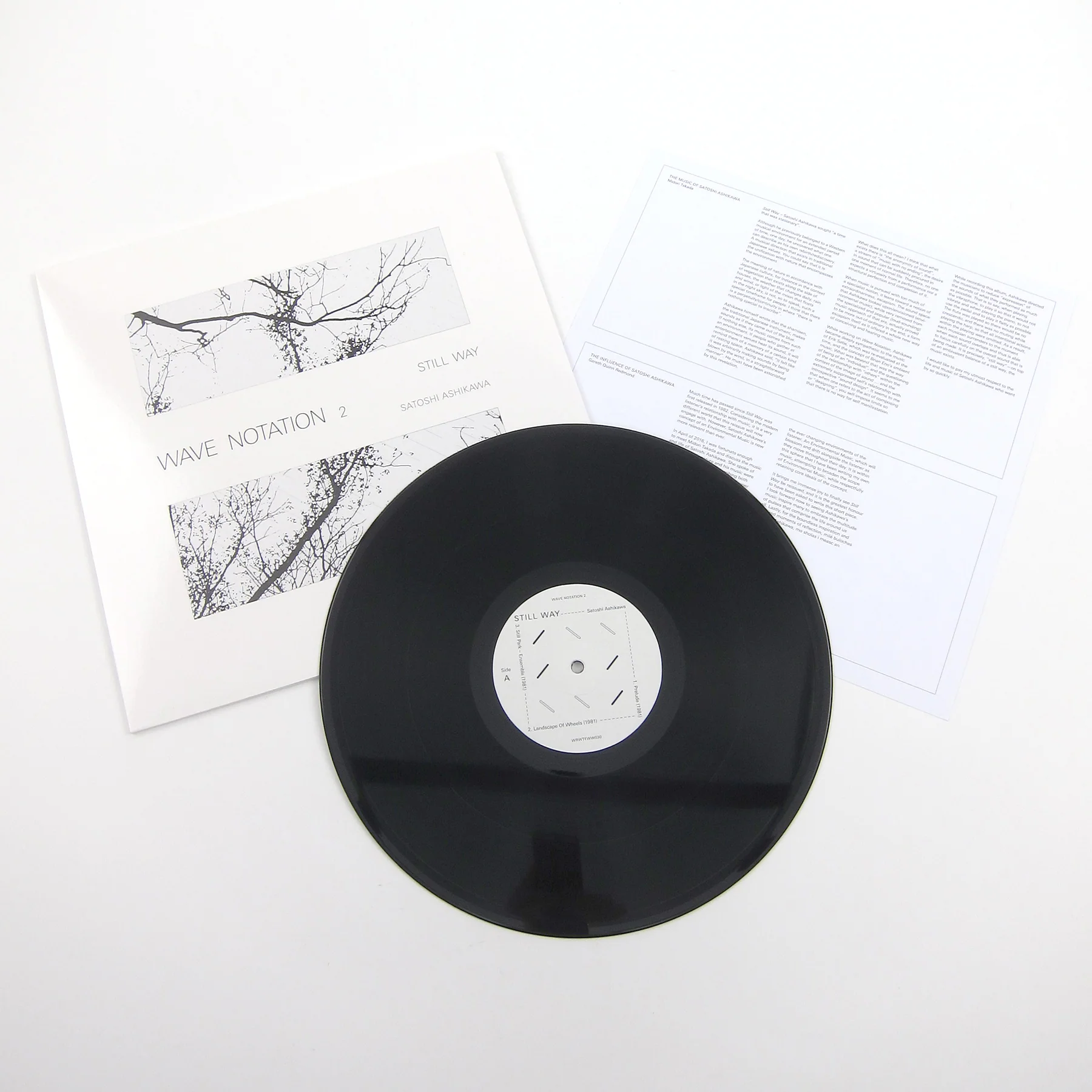 Satoshi Ashikawa: Still Way (Wave Notation 2) Vinyl LP - Image 2