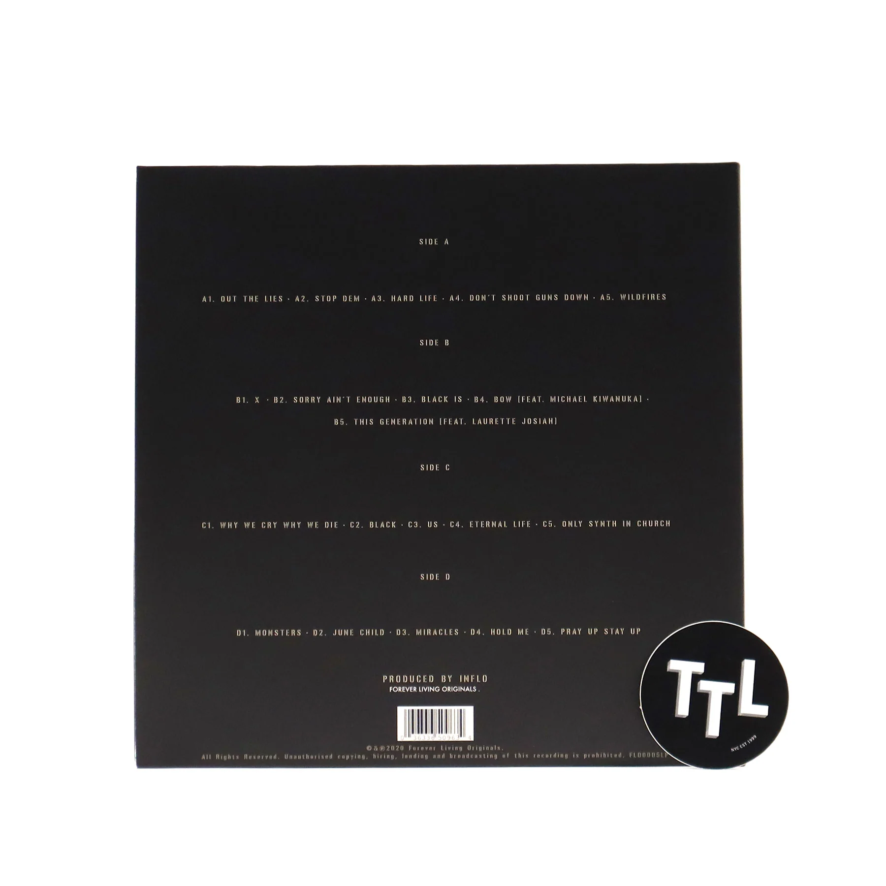 Sault: Untitled (Black Is) Vinyl 2LP - Image 3